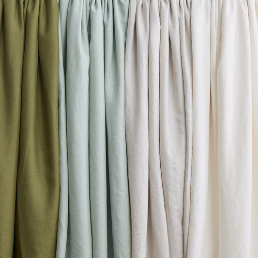 100% European Flax Linen Pillowcase Sham Set