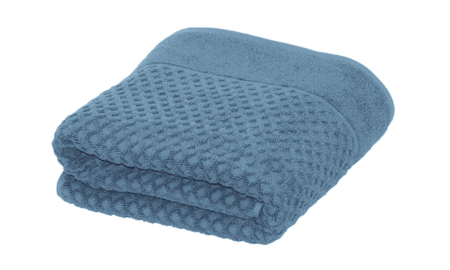 Cotton Diamond Waffle Weave Bath Towel Set - Grayson Collection