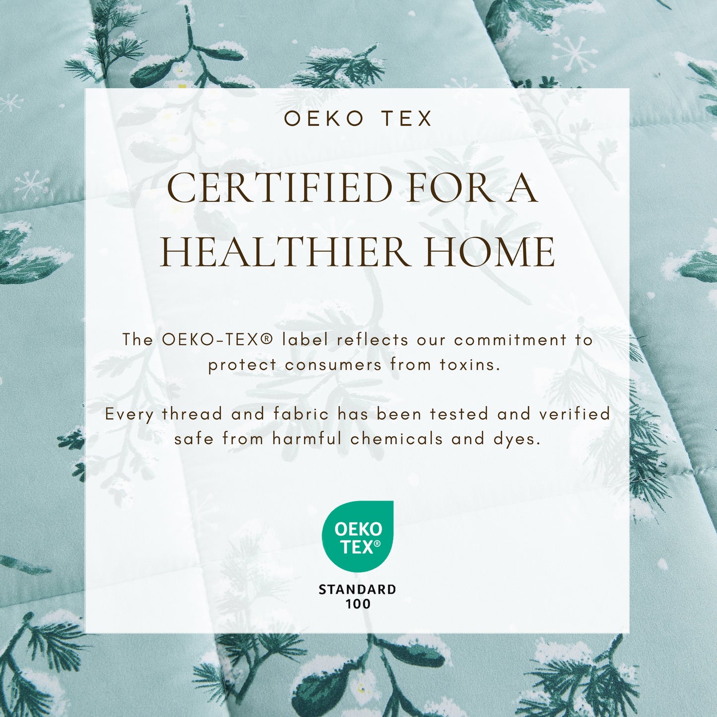 Reversible Christmas Comforter and Sham Set - Holiday / Lodge Odette Collection