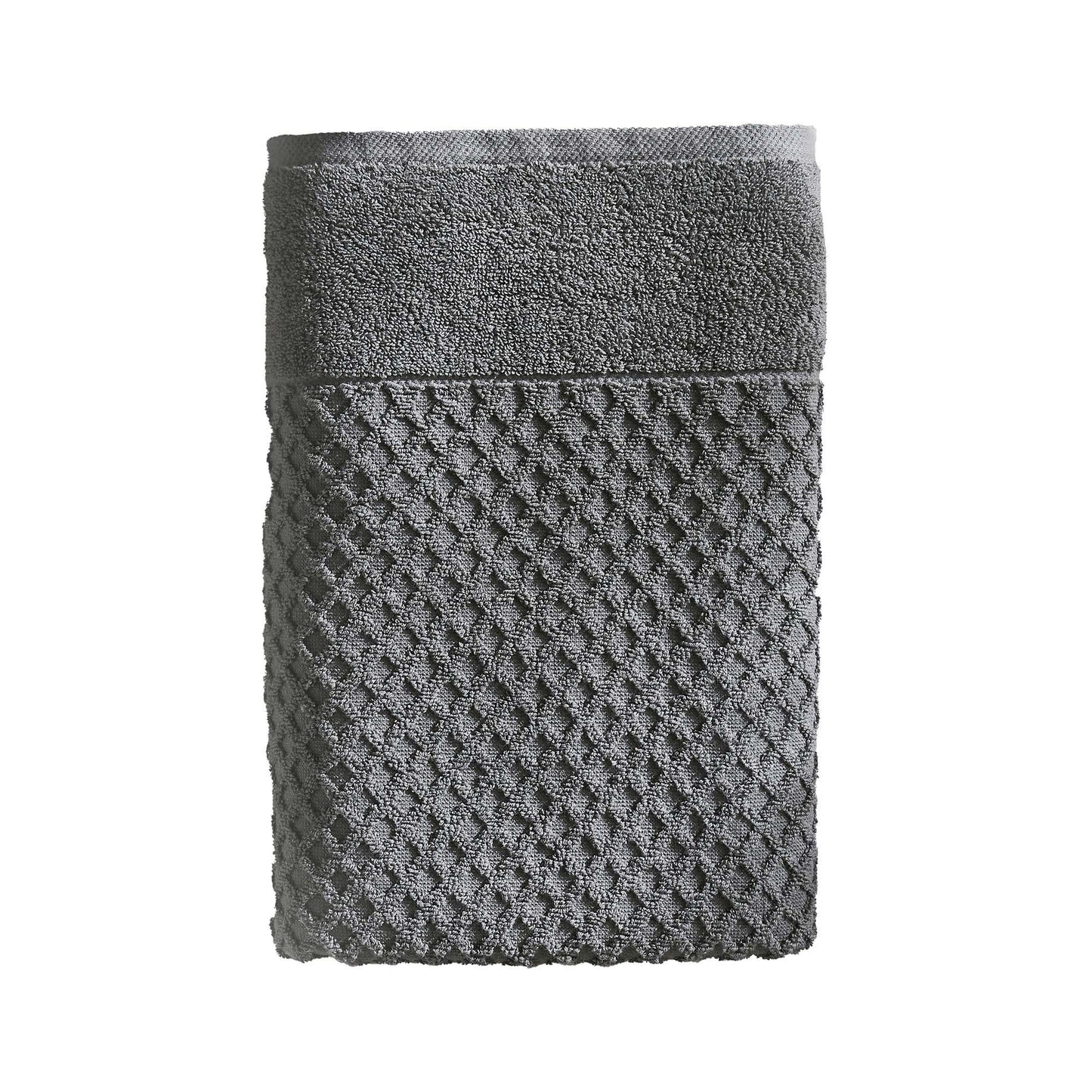 Cotton Diamond Waffle Weave Bath Towel Set - Grayson Collection