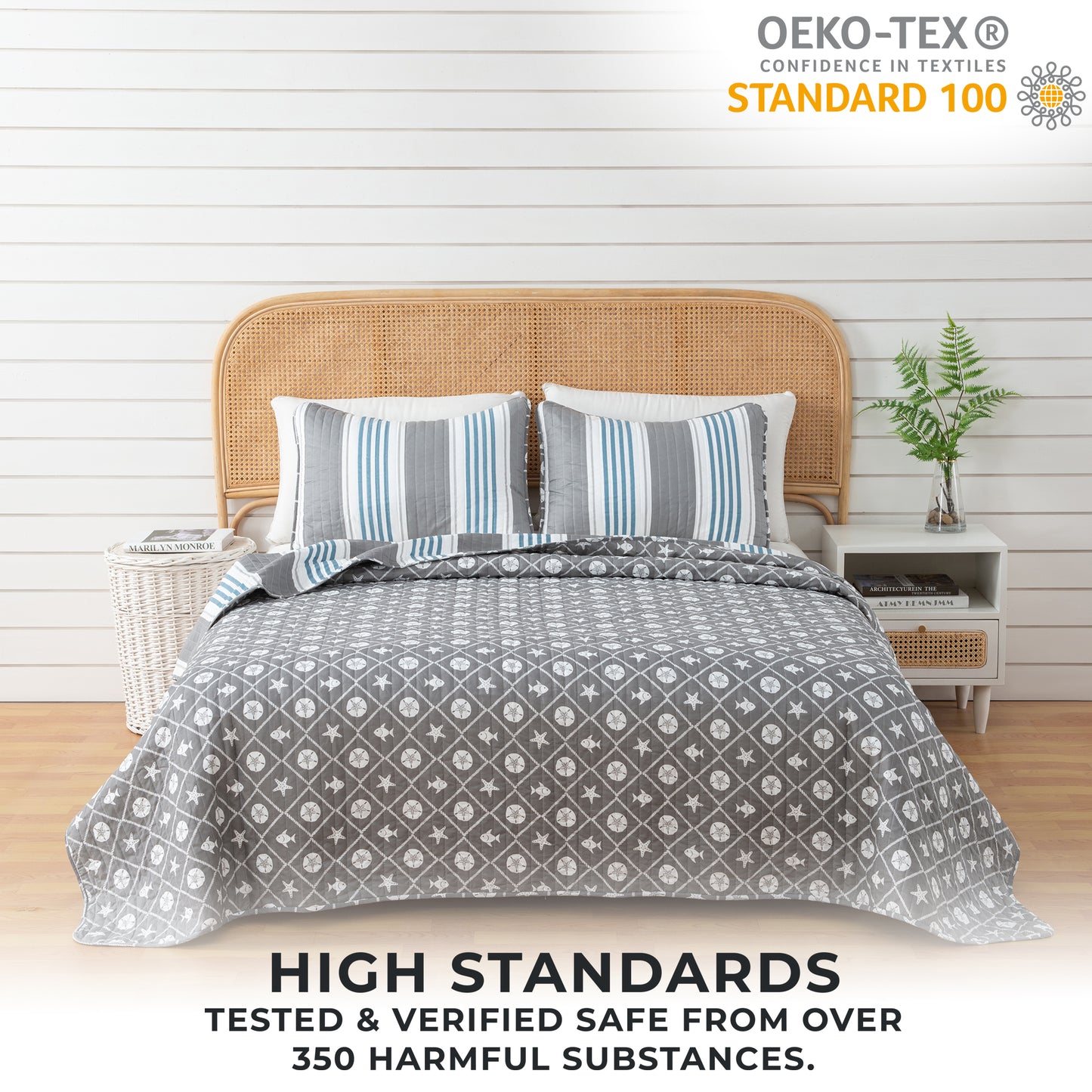 St. Croix Collection Coastal Quilt Set