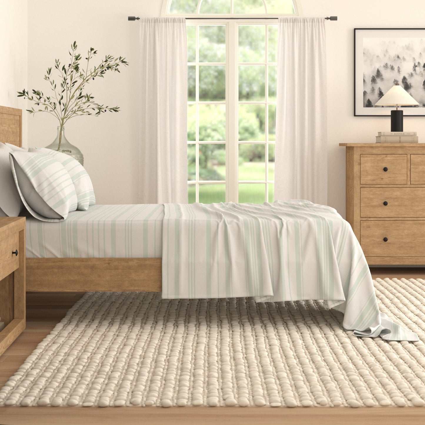 4-Piece Turkish Cotton Flannel Sheet - Raye Collection