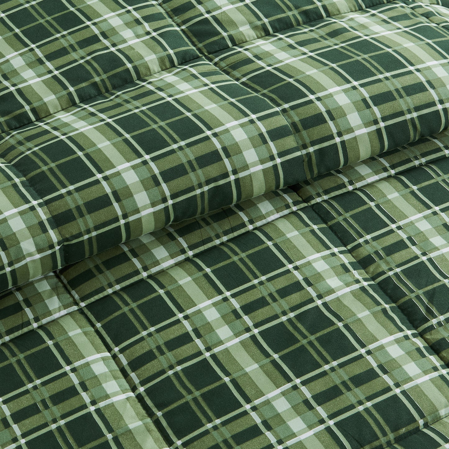 Reversible Christmas Comforter and Sham Set - Holiday / Lodge Odette Collection