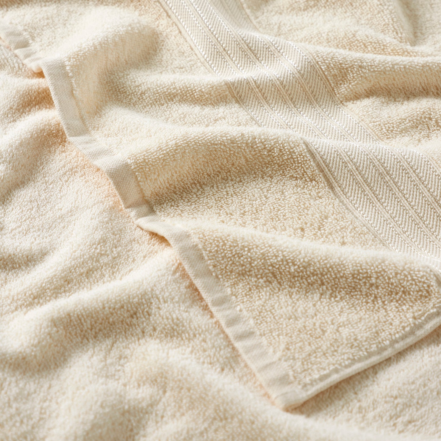 4 Pack Cotton Bath Towels - Cooper Collection