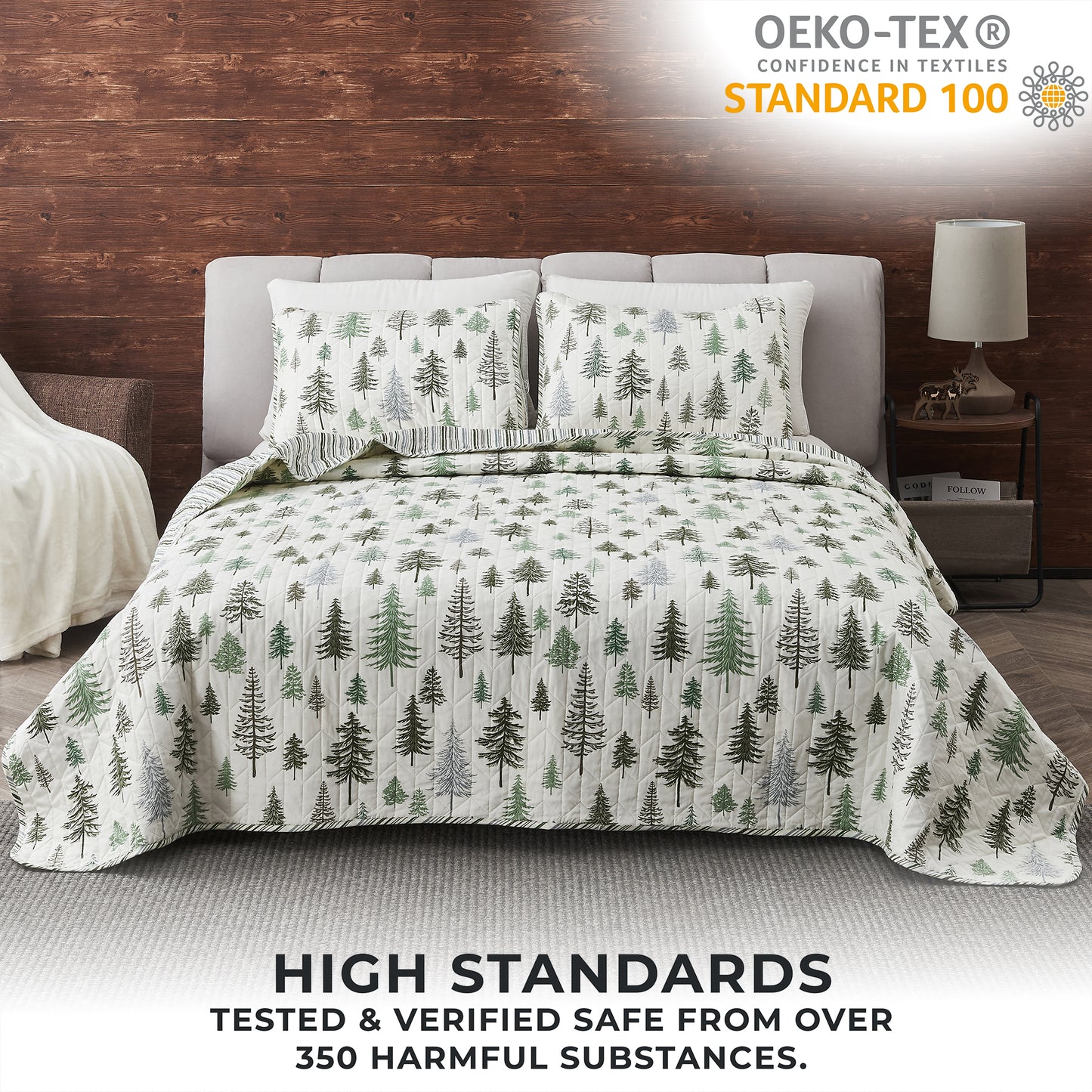 3-Piece Lodge Quilt - Truckee Collection