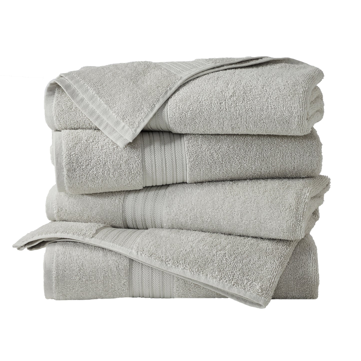 4 Pack Cotton Bath Towels - Cooper Collection
