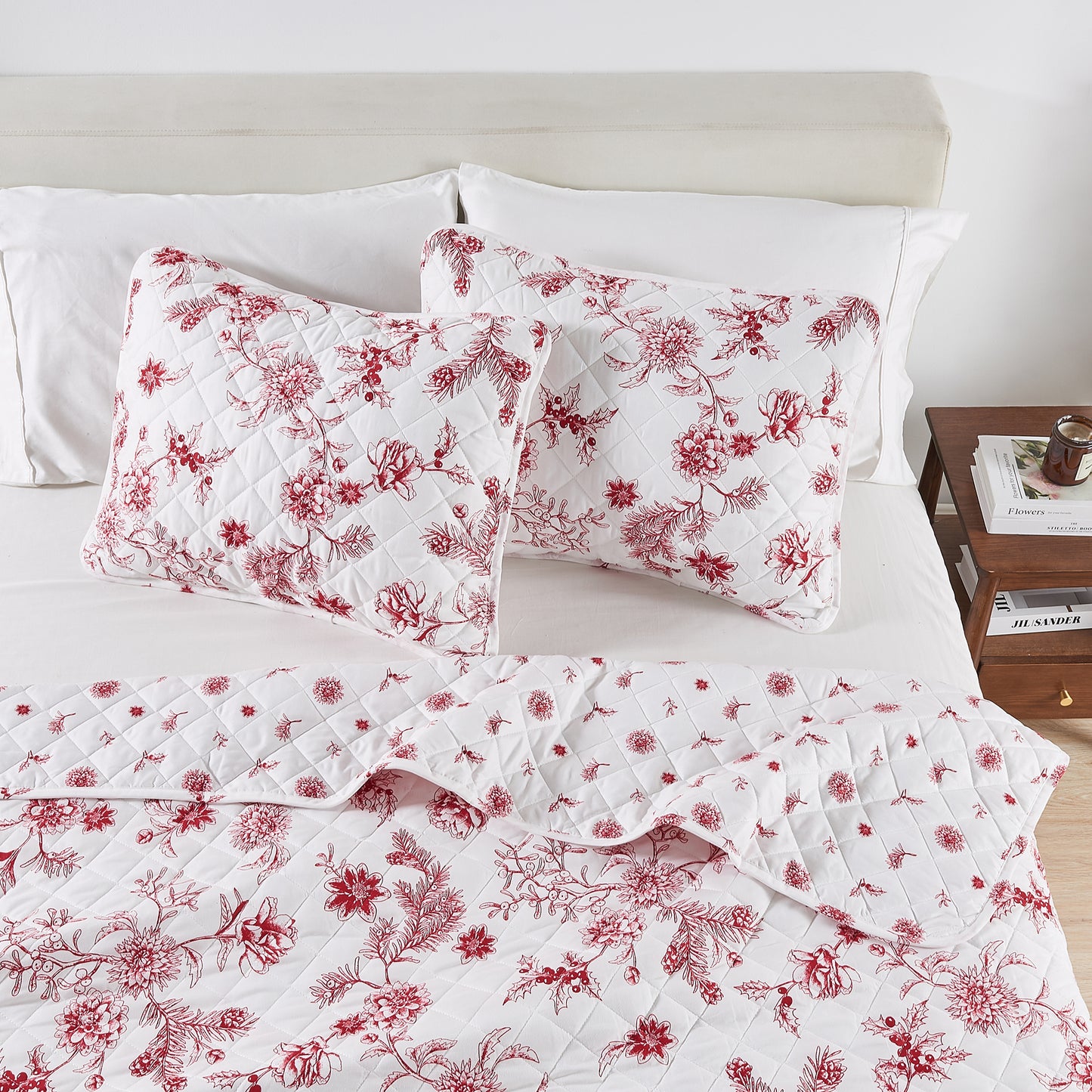 Colorful Holiday Quilt Set - Midnight Magic Collection