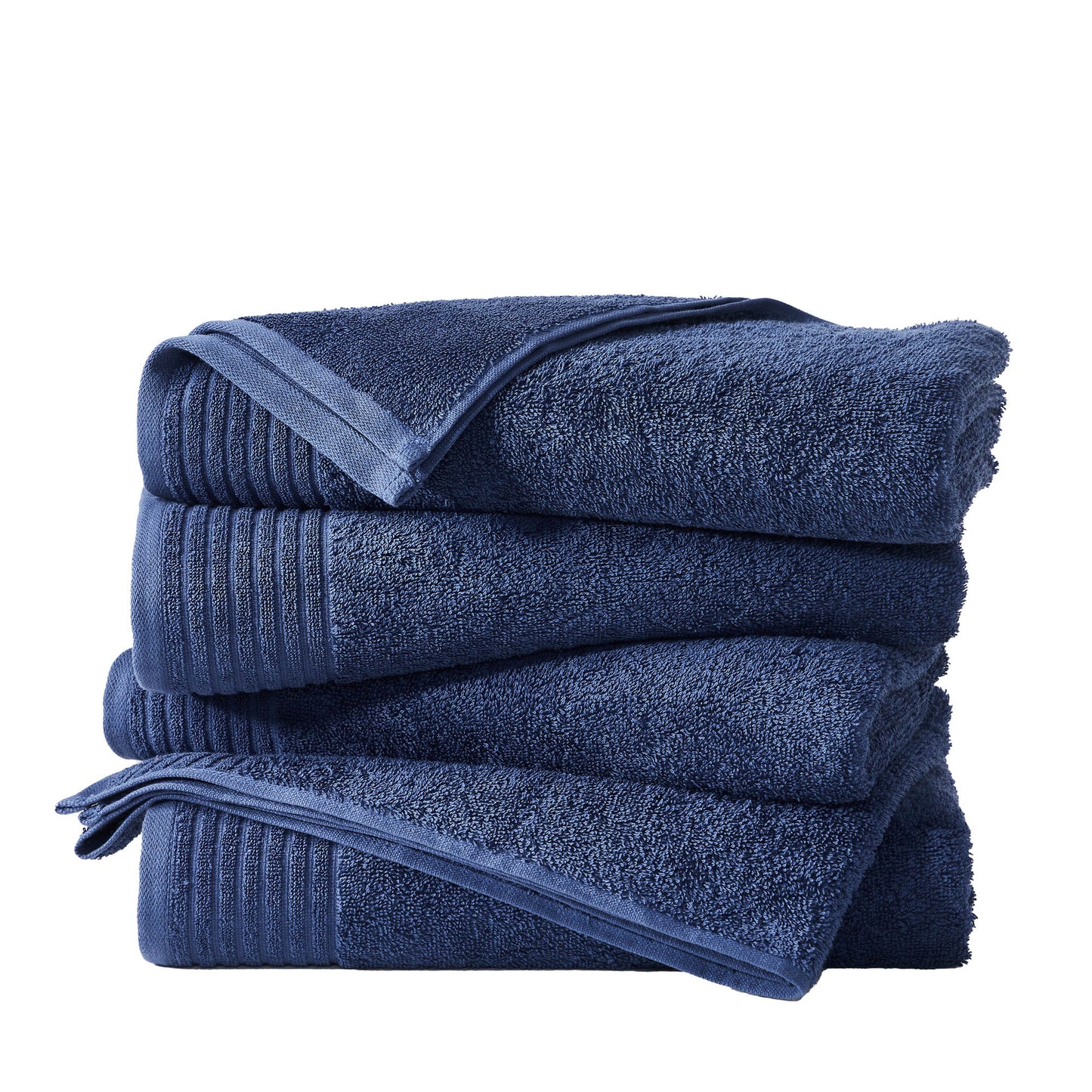 4 Pack Cotton Bath Towels - Kasper Collection