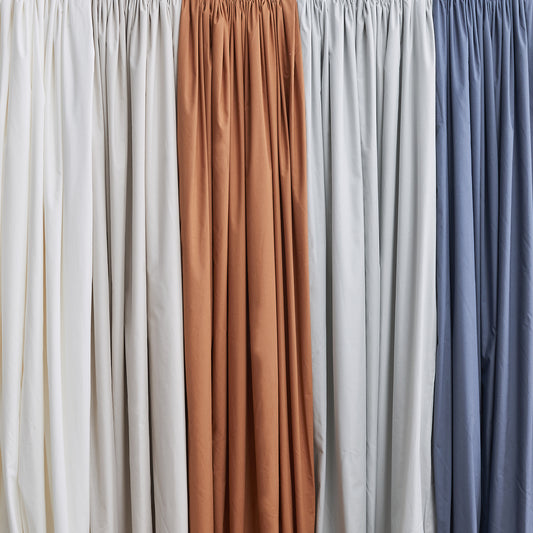 100% Pima Cotton Percale Duvet Set