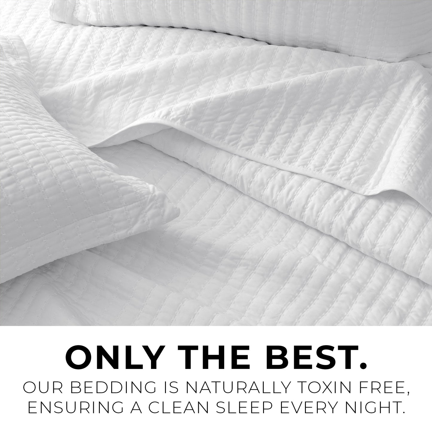 3-Piece Solid Quilt - Alicia Collection