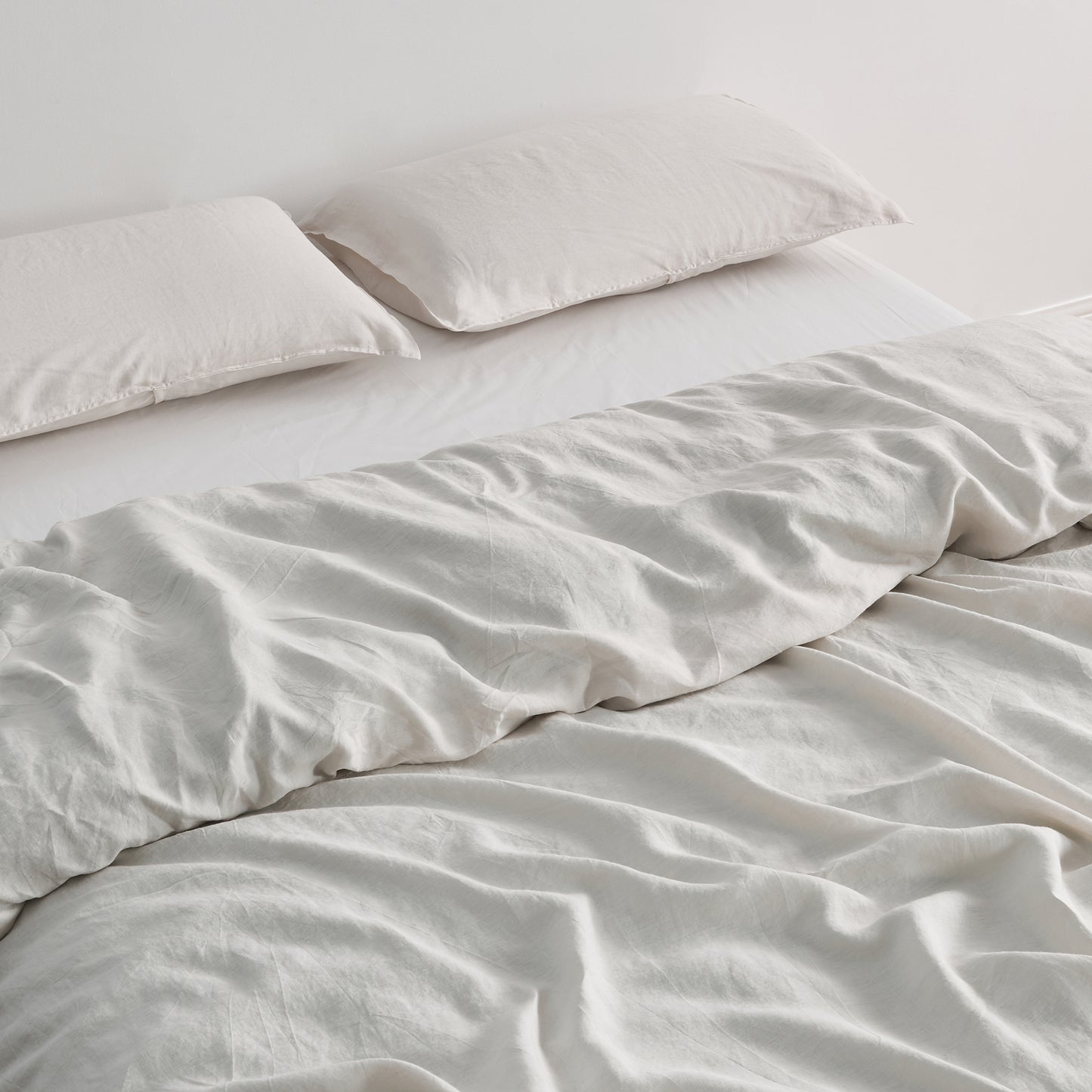 100% European Flax Linen Pillowcase Sham Set