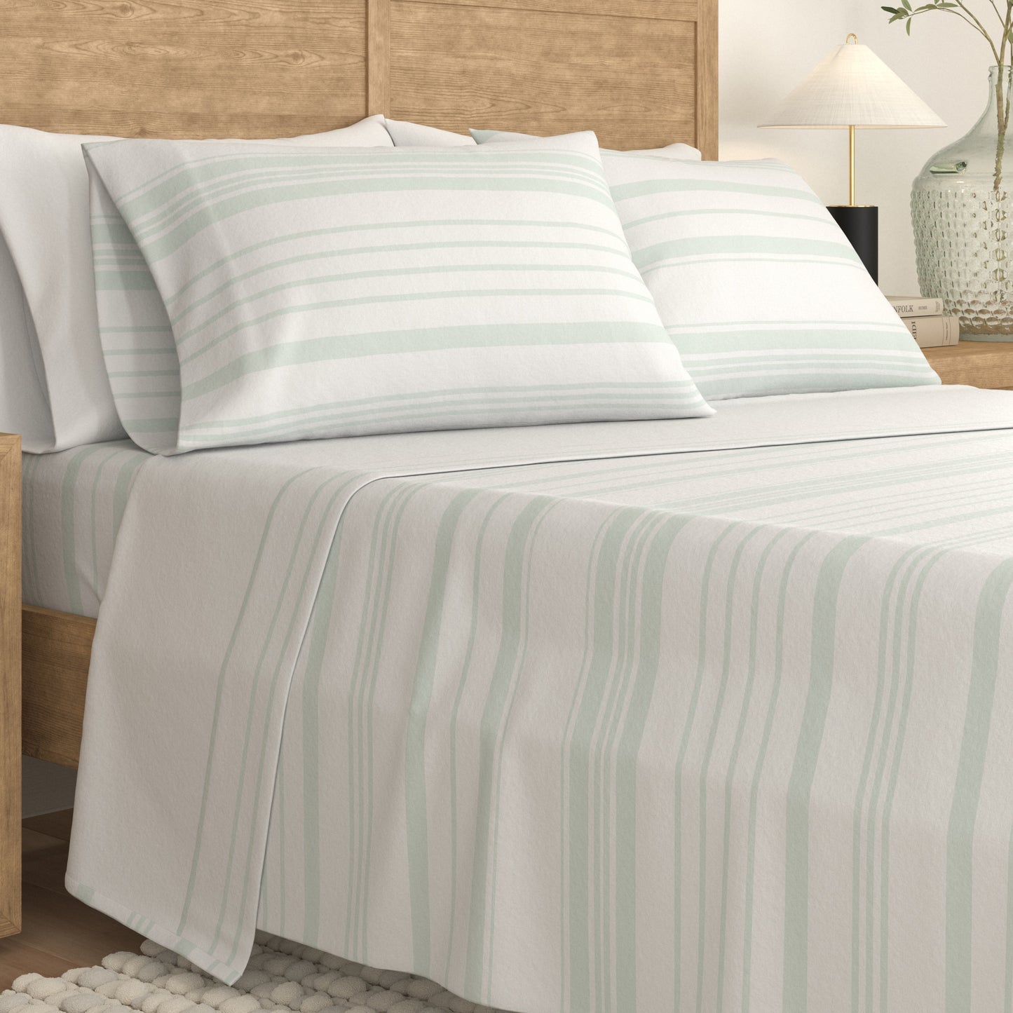 4-Piece Turkish Cotton Flannel Sheet - Raye Collection