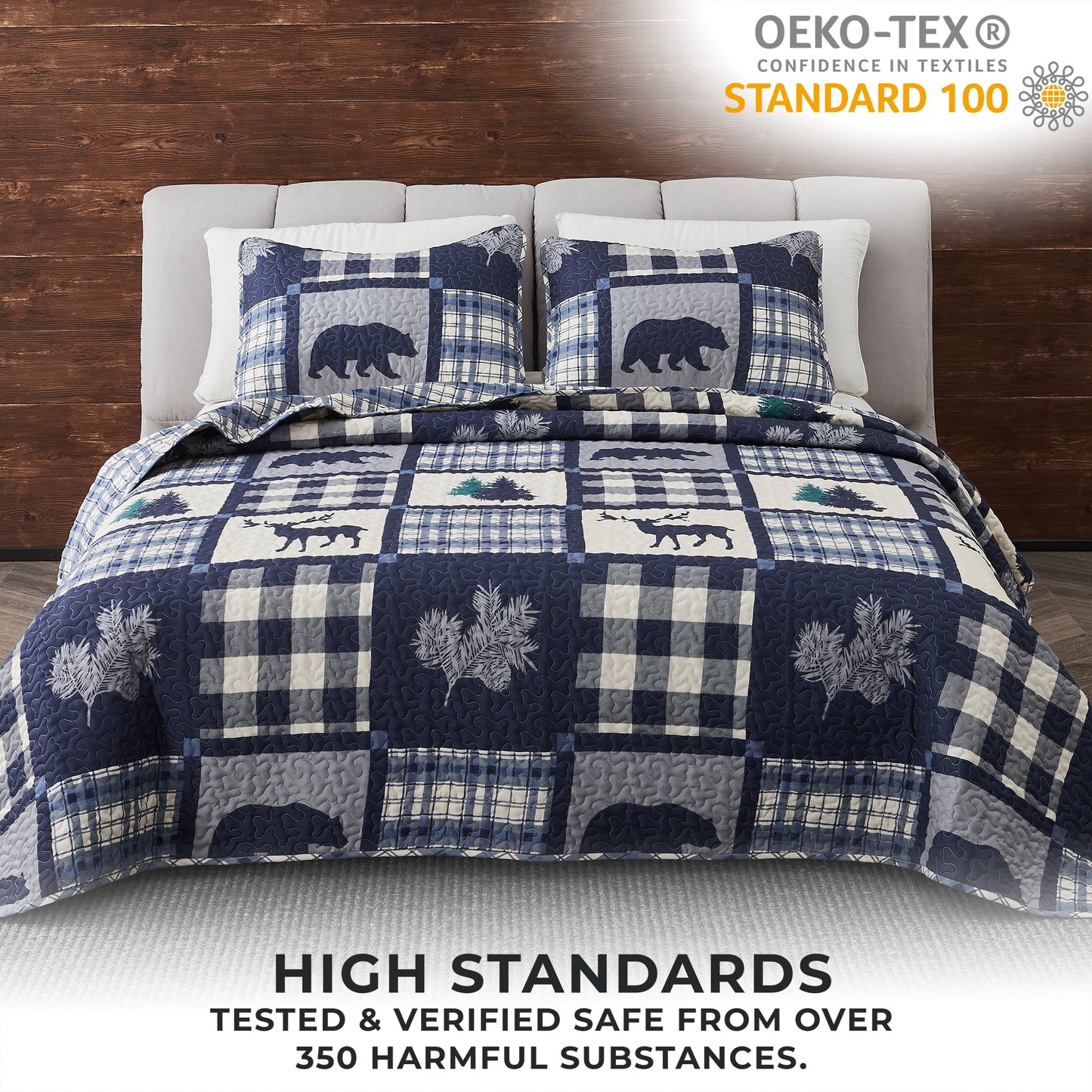 3-Piece Lodge Quilt - Stonehurst Collection