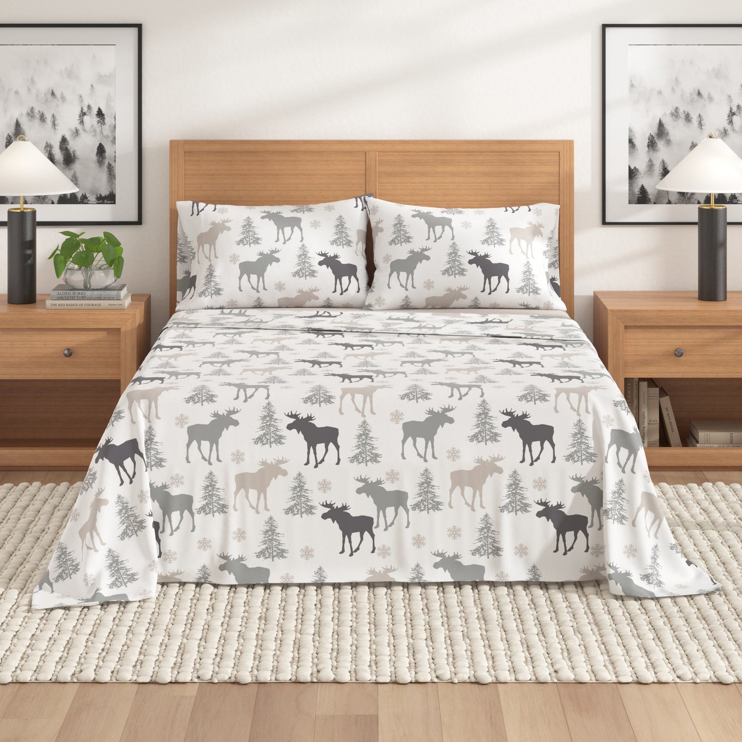 4-Piece Turkish Cotton Flannel Sheet - Stratton Collection