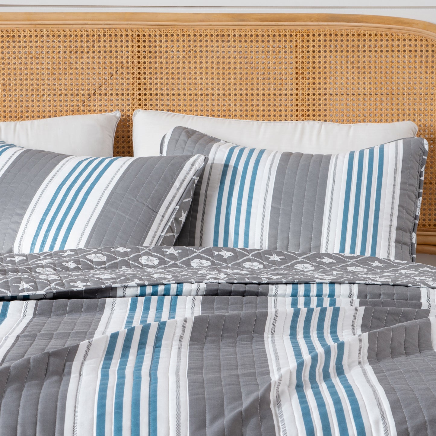 St. Croix Collection Coastal Quilt Set
