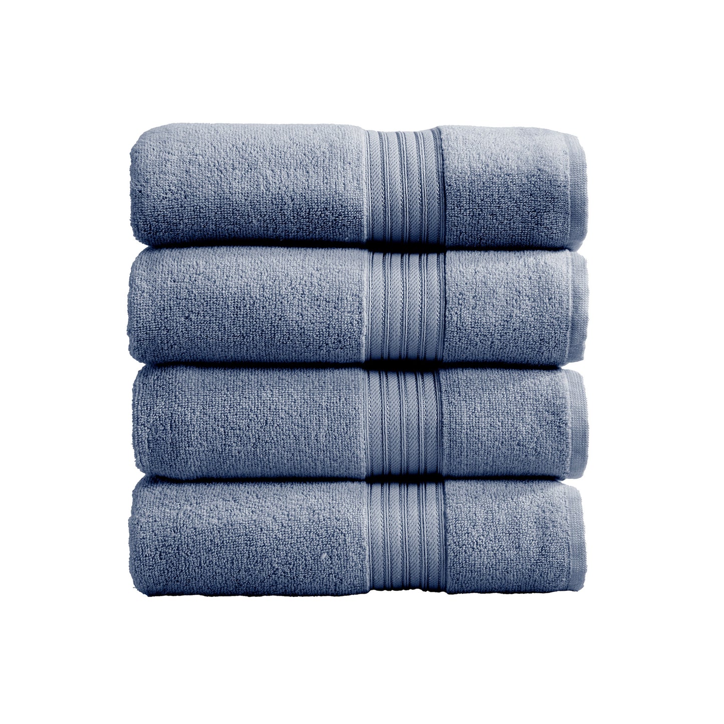 4 Pack Cotton Bath Towels - Cooper Collection