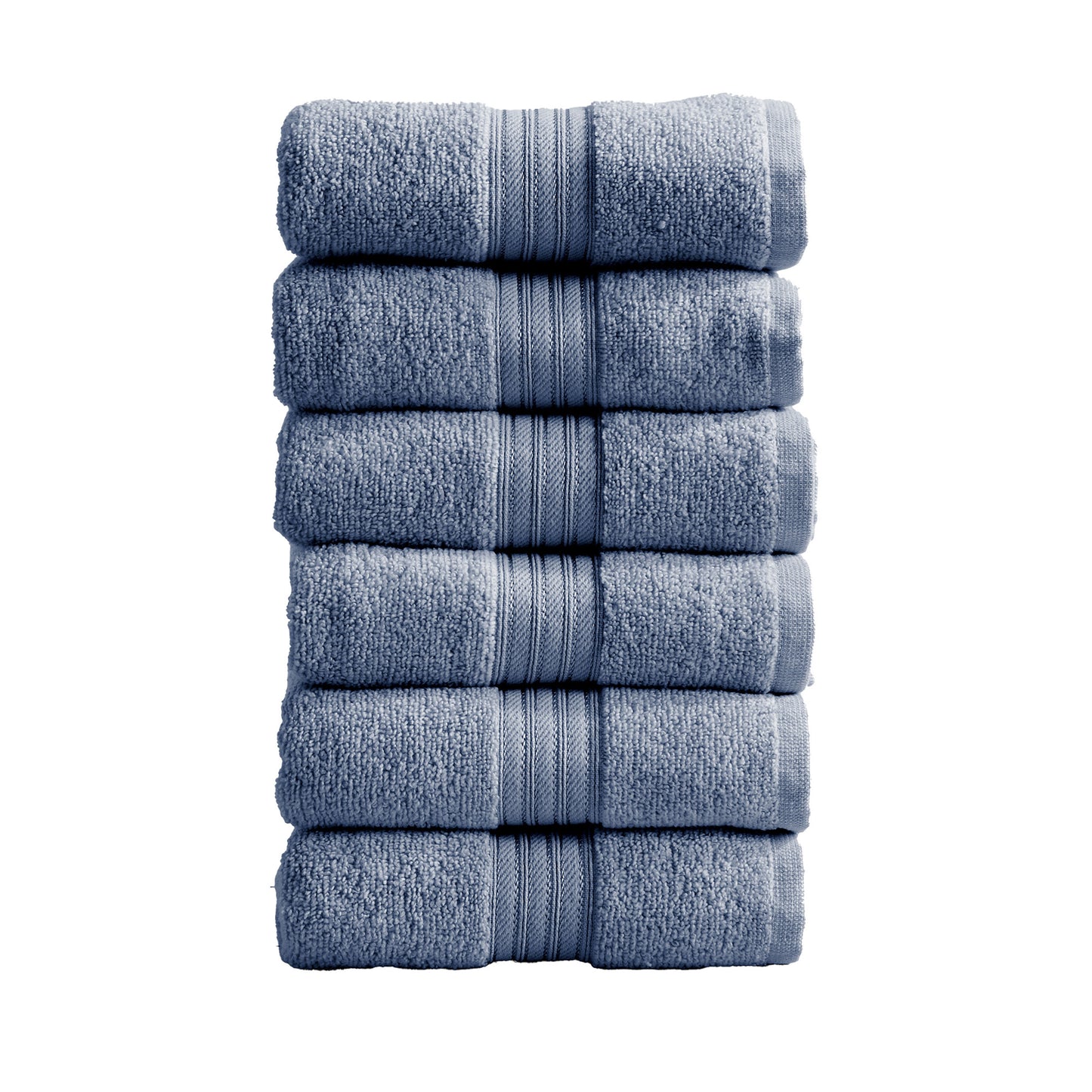 6 Pack Cotton Hand Towels - Cooper Collection