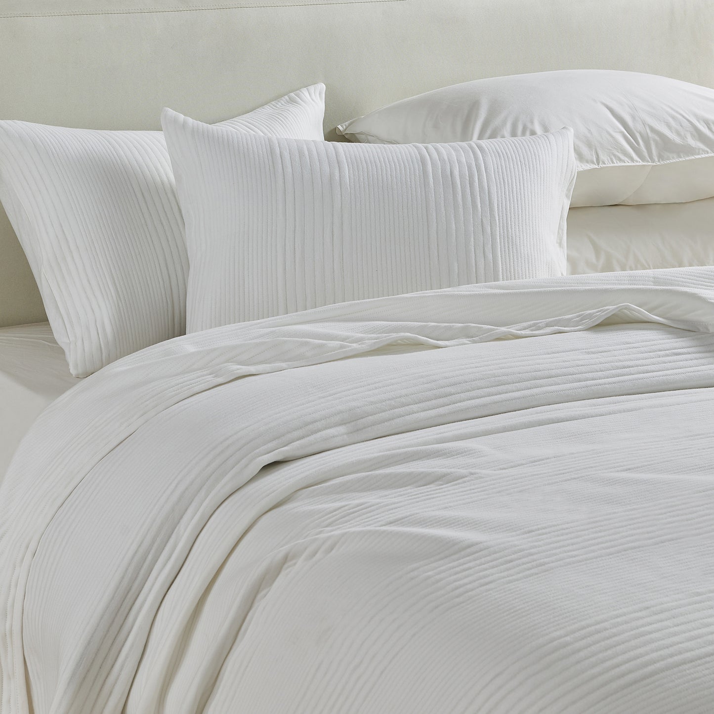 3 Piece Jersey Knit Quilt Set - Natalie Collection
