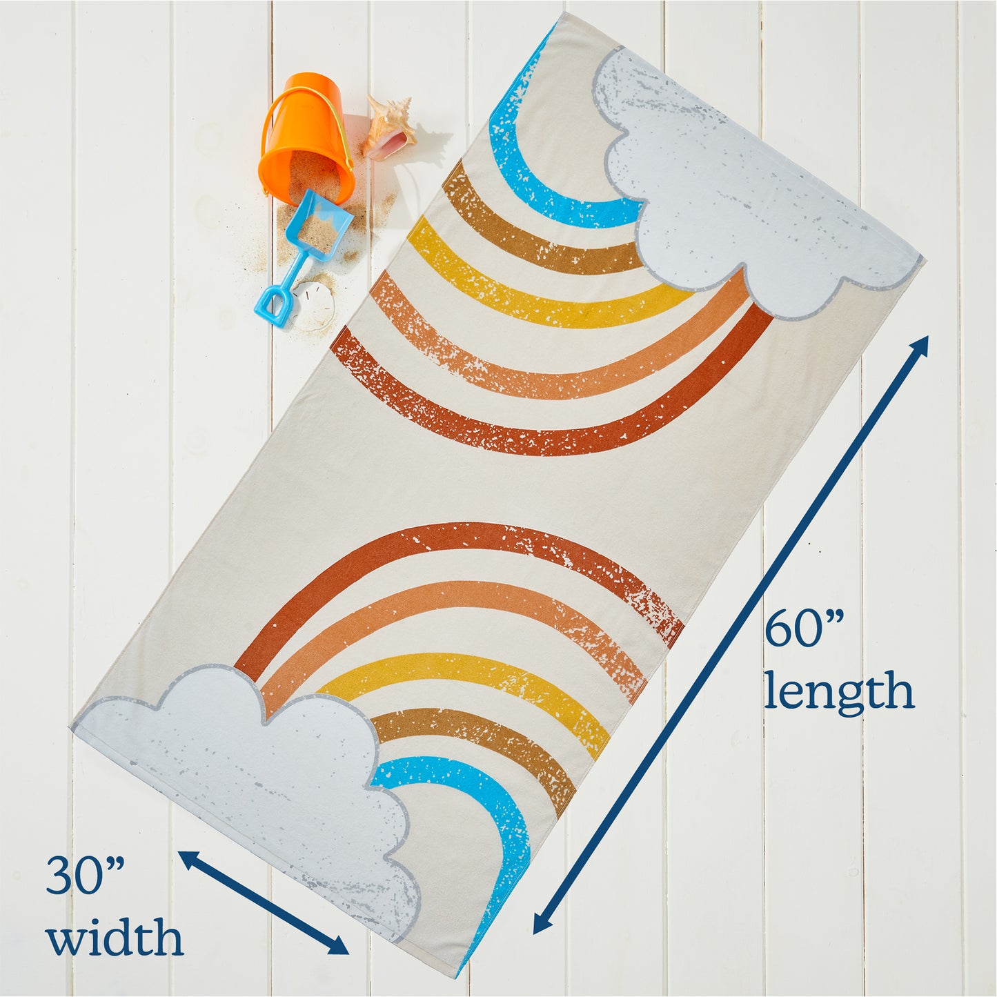 Vibrant Kids Beach Towel - Keilani Collection