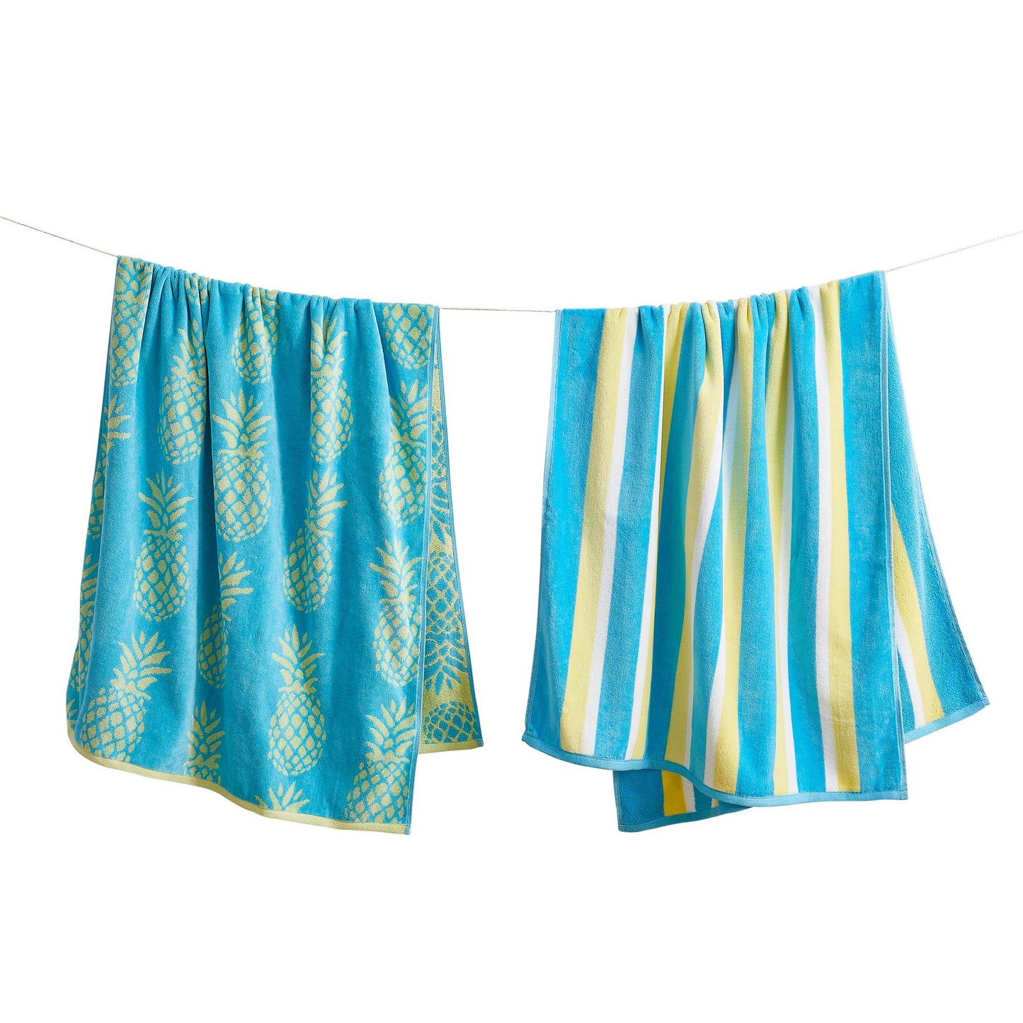 Cotton Velour Beach Towel - Maui Collection