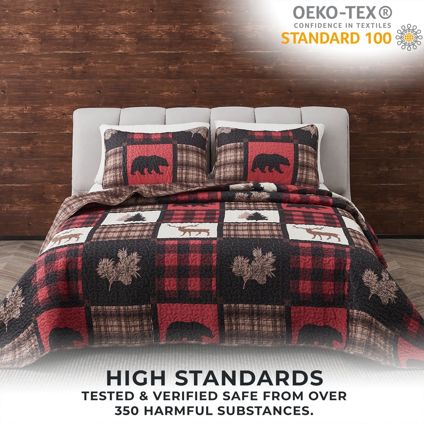 3-Piece Lodge Quilt - Stonehurst Collection