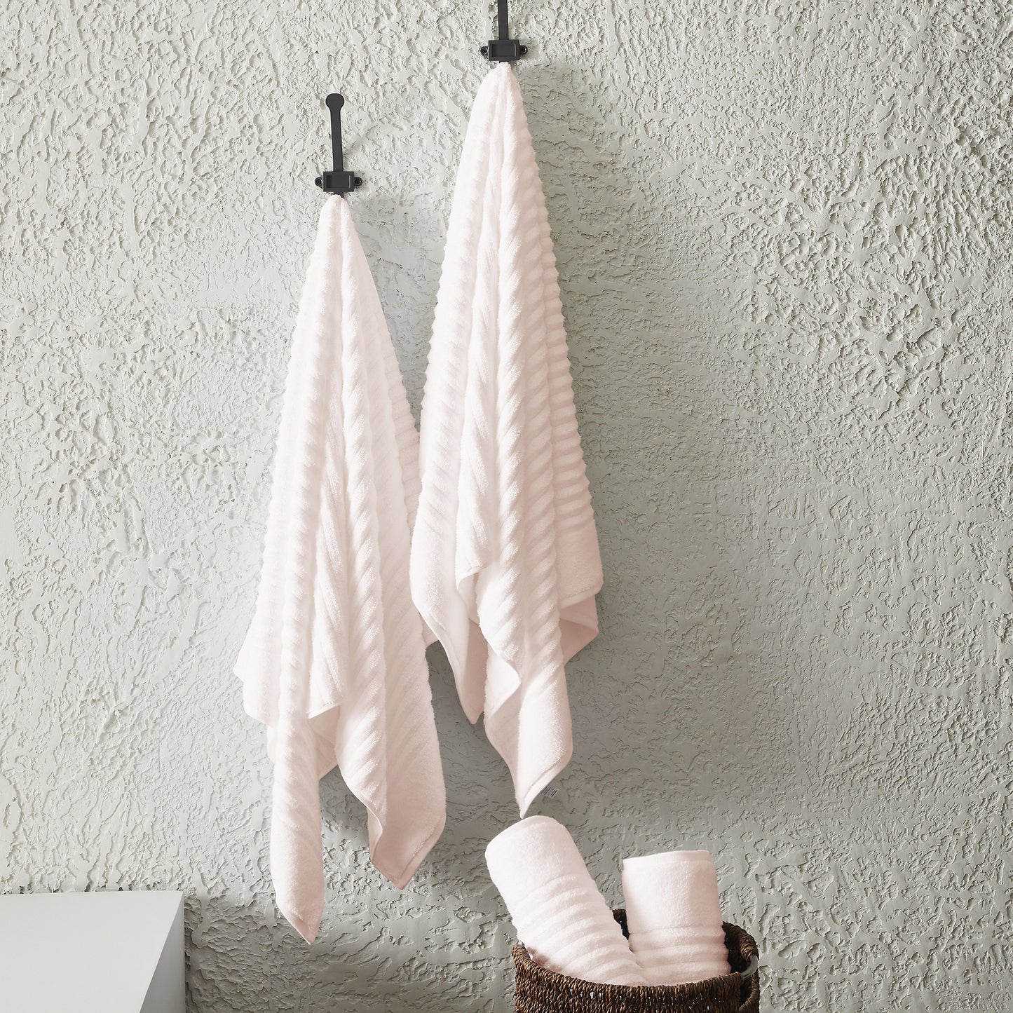 6 Pack Combed Cotton Hand Towels - Karina Collection