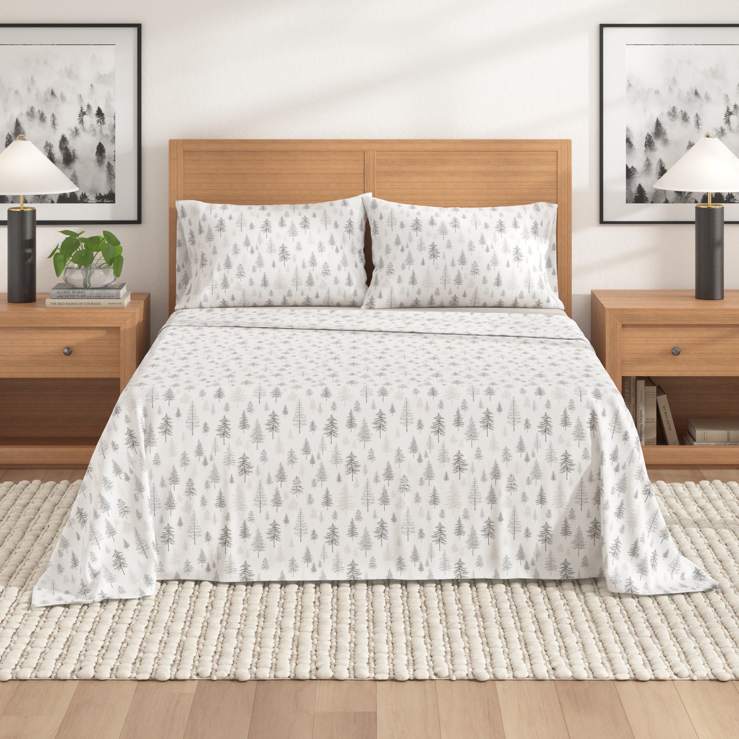4-Piece Turkish Cotton Flannel Sheet - Stratton Collection