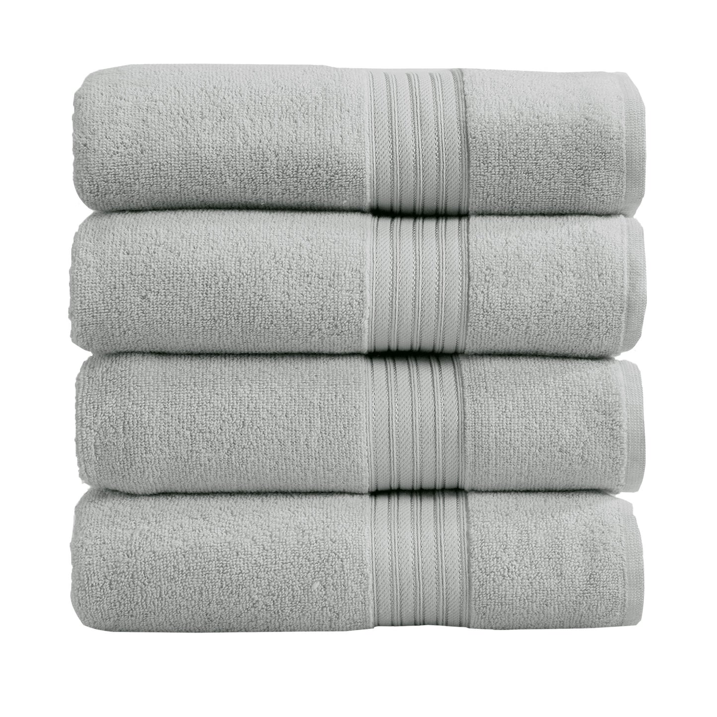 4 Pack Cotton Bath Towels - Cooper Collection
