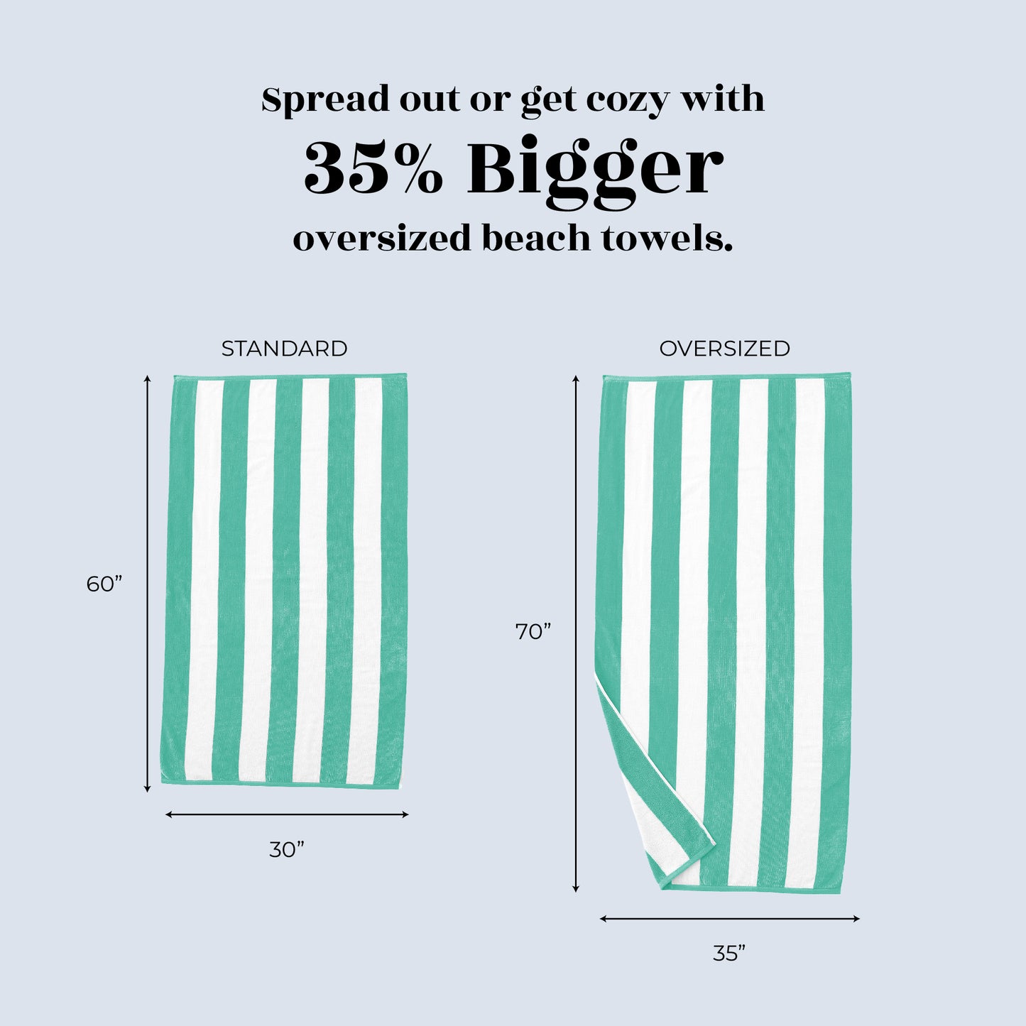 Cotton Cabana Beach Towel - Novia Collection