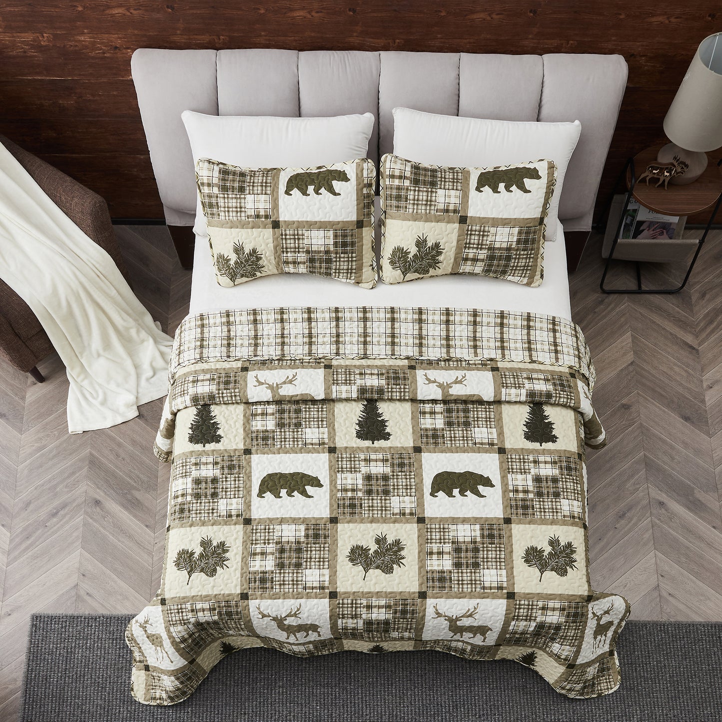 3-Piece Lodge Quilt - Stonehurst Collection