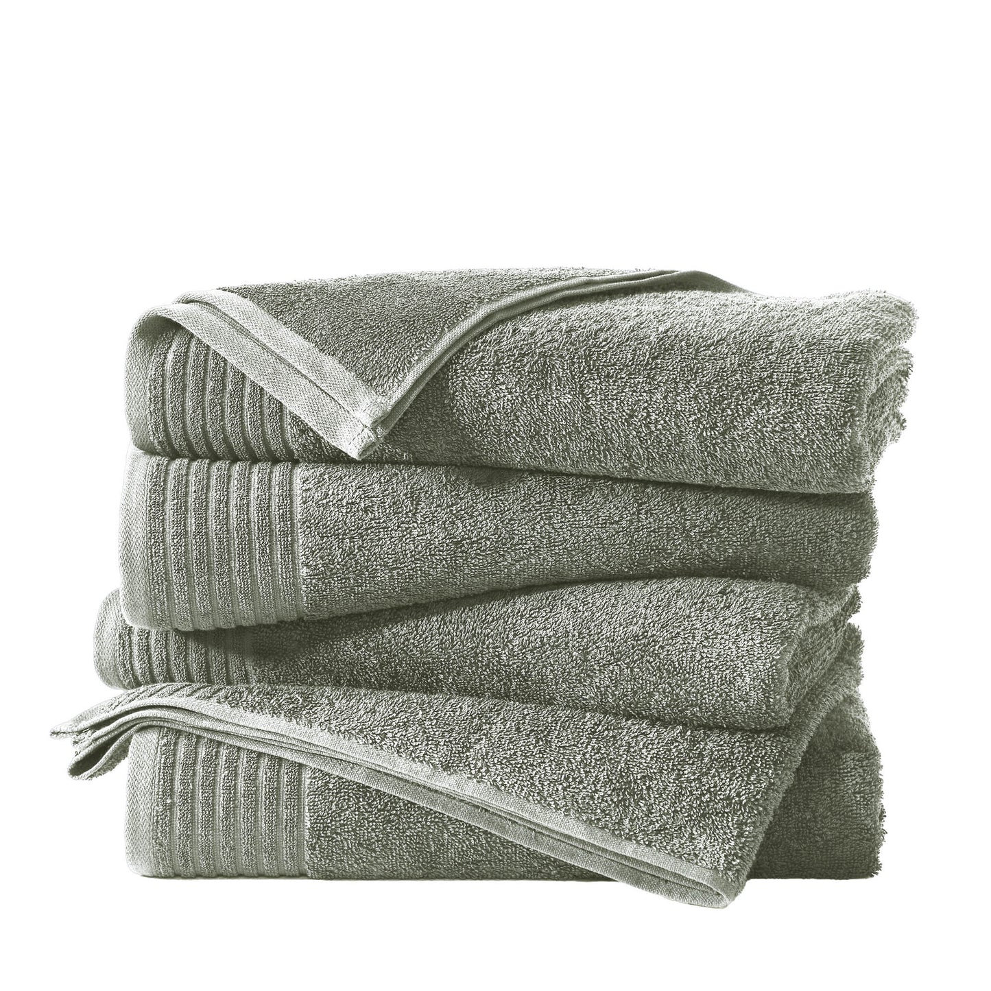 4 Pack Cotton Bath Towels - Kasper Collection