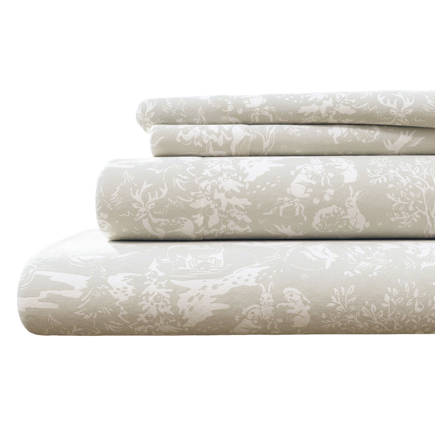 Turkish Cotton Flannel Sheet Set - Elevated Holiday Collection