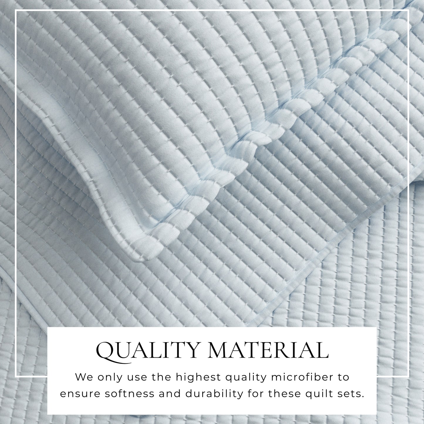 3-Piece Solid Quilt - Alicia Collection
