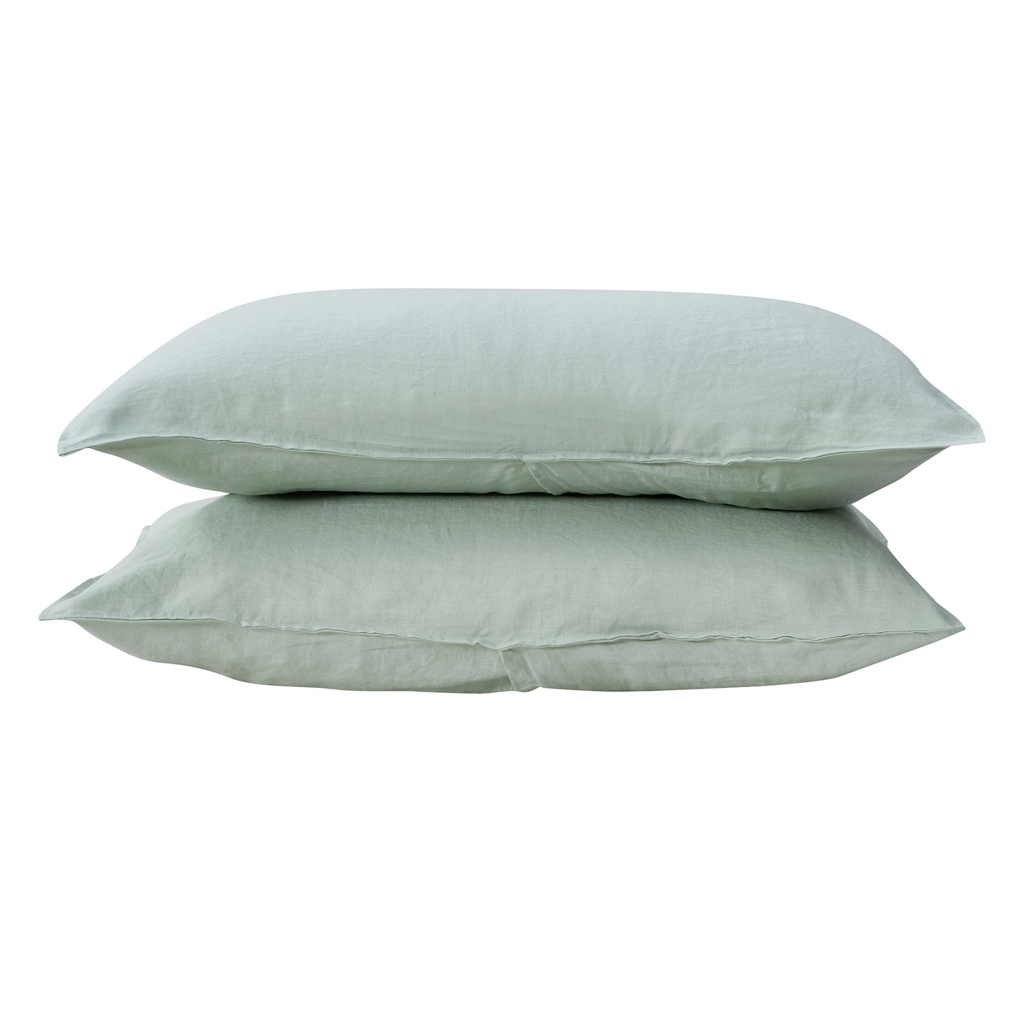 100% European Flax Linen Pillowcase Sham Set