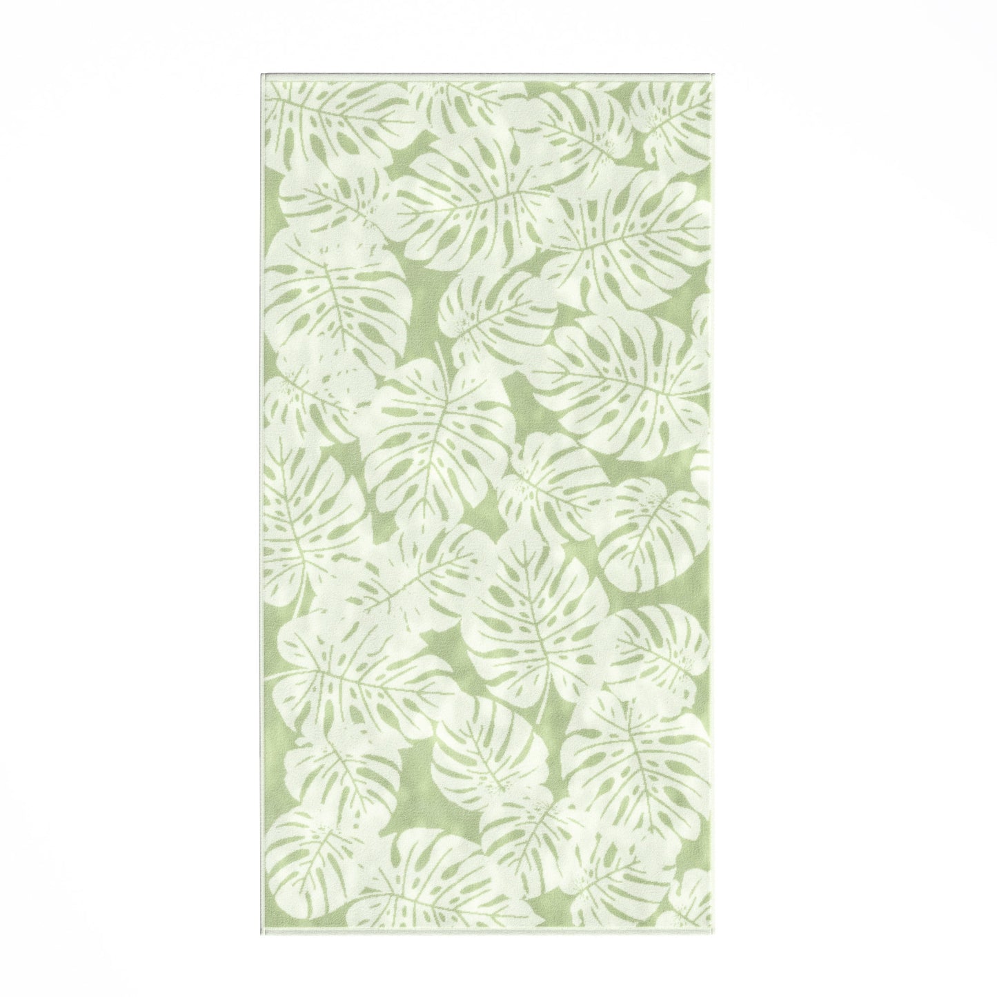Oversized Retro Printed Beach Towel - St. Barts Collection