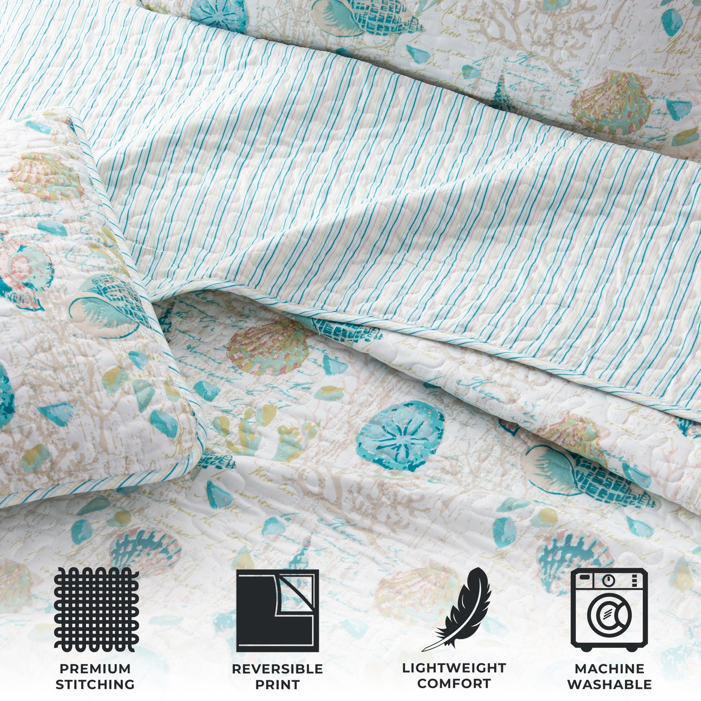 Westsands Collection Quilt Set