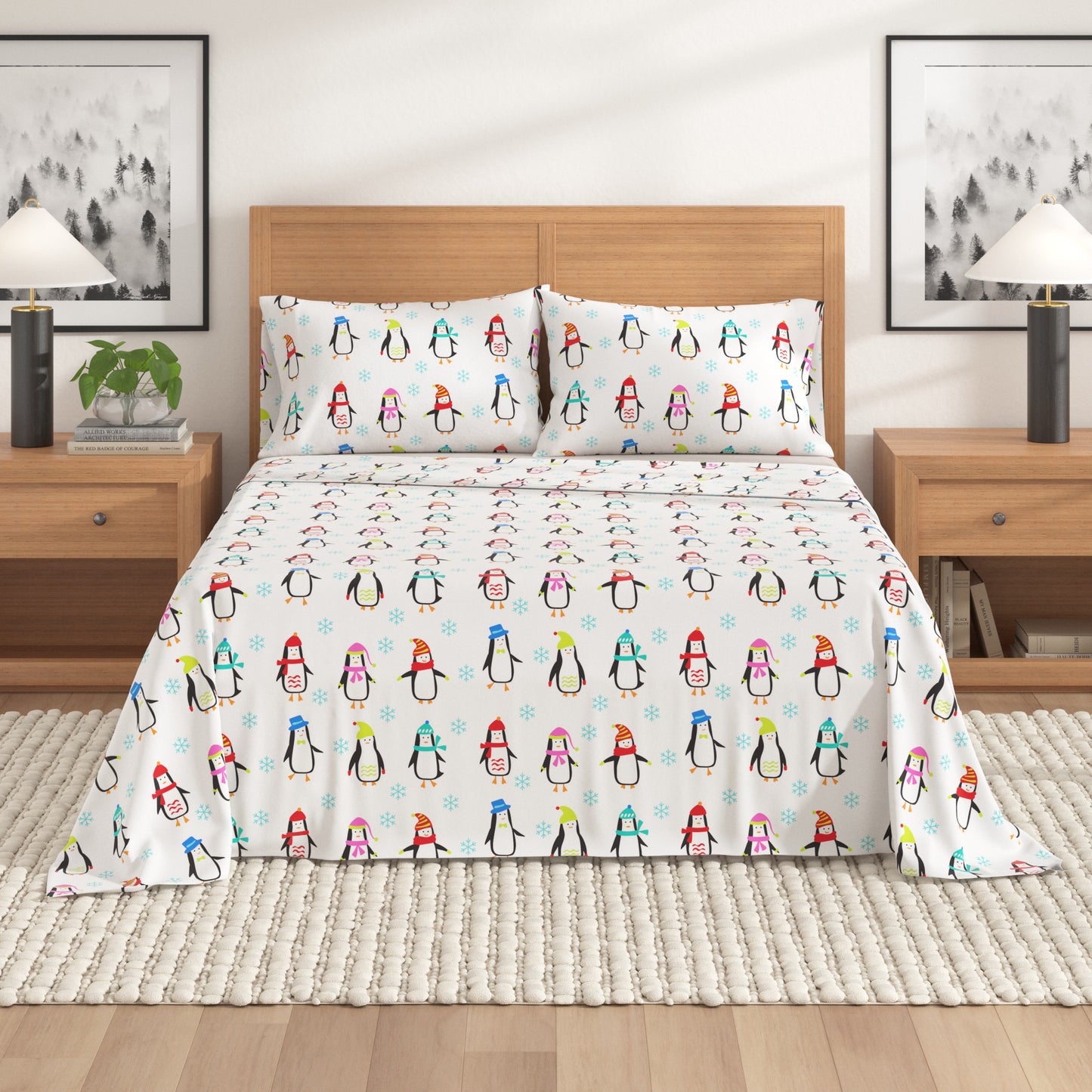 4-Piece Turkish Cotton Flannel Sheet - Stratton Collection