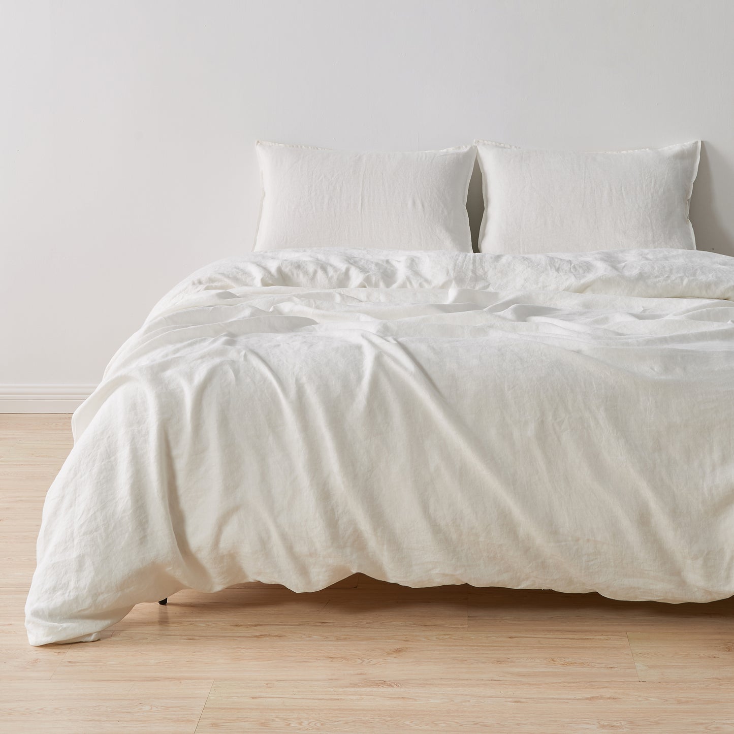 100% European Flax Linen Pillowcase Sham Set