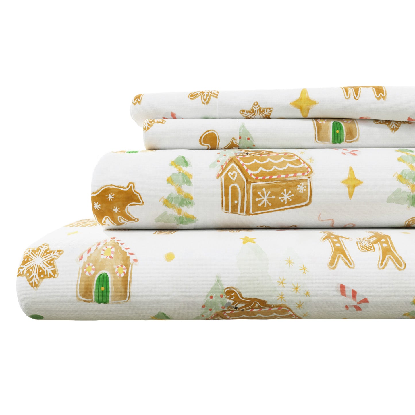 Turkish Cotton Flannel Sheet Set - Kids' Christmas Collection