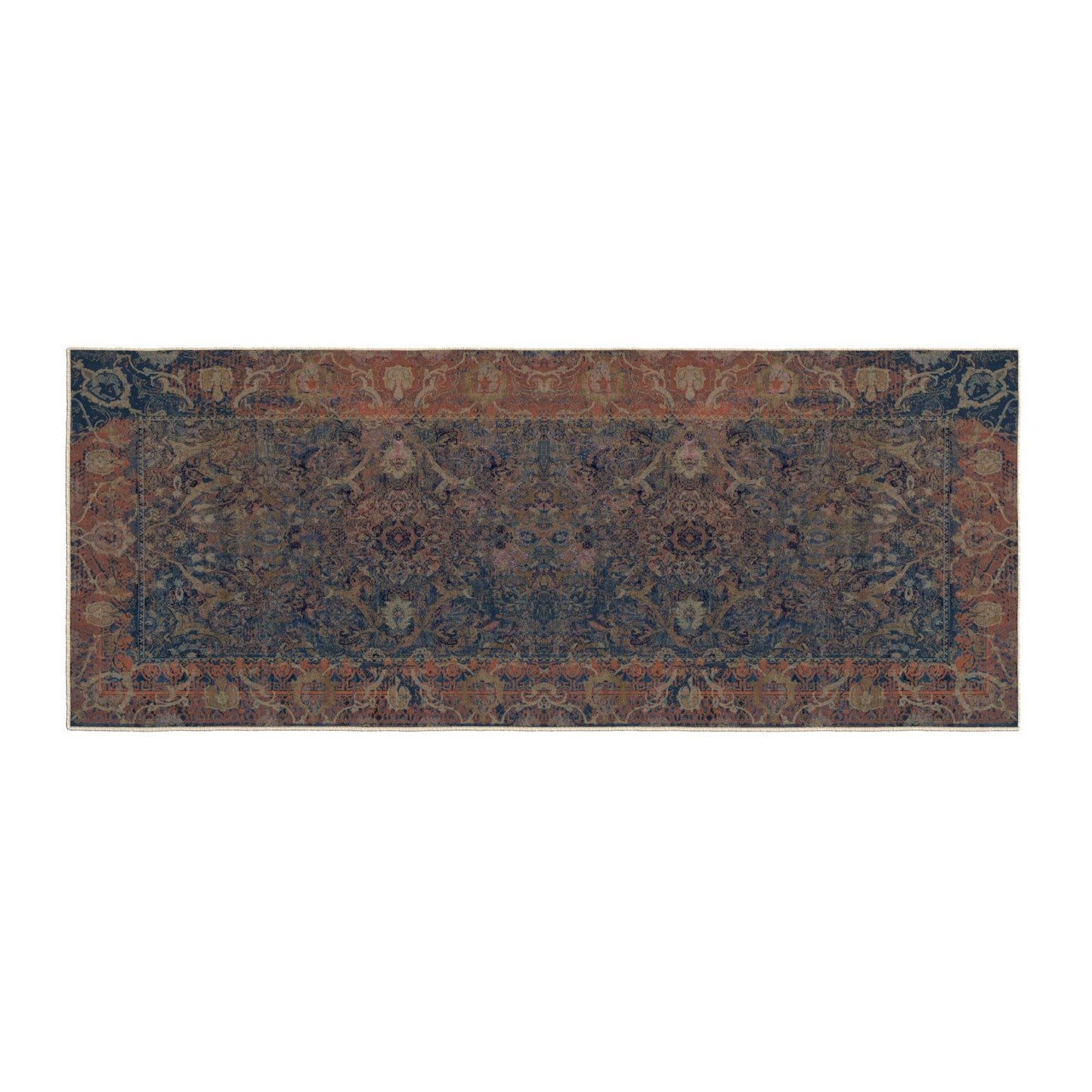 Ultra Soft Distressed Boho Inspired Machine Washable Area Rug