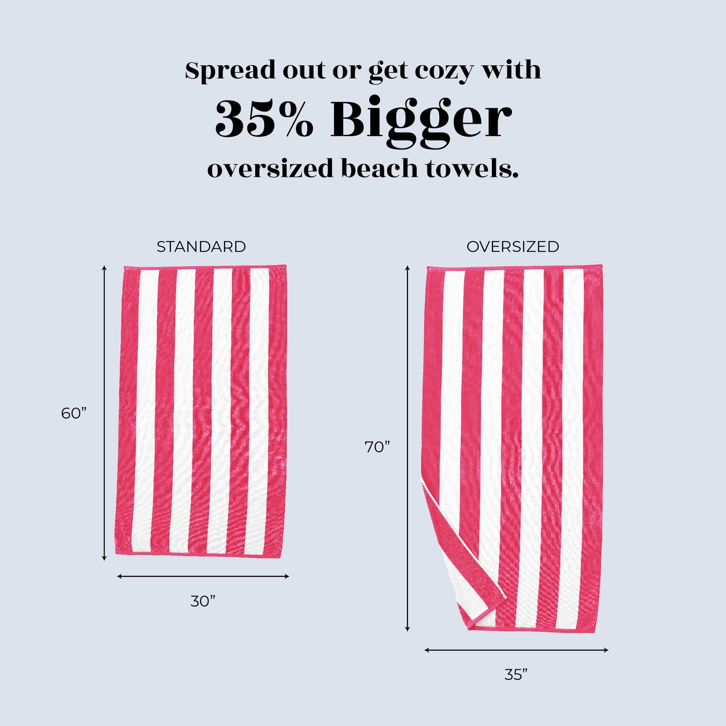 Cotton Cabana Beach Towel - Novia Collection