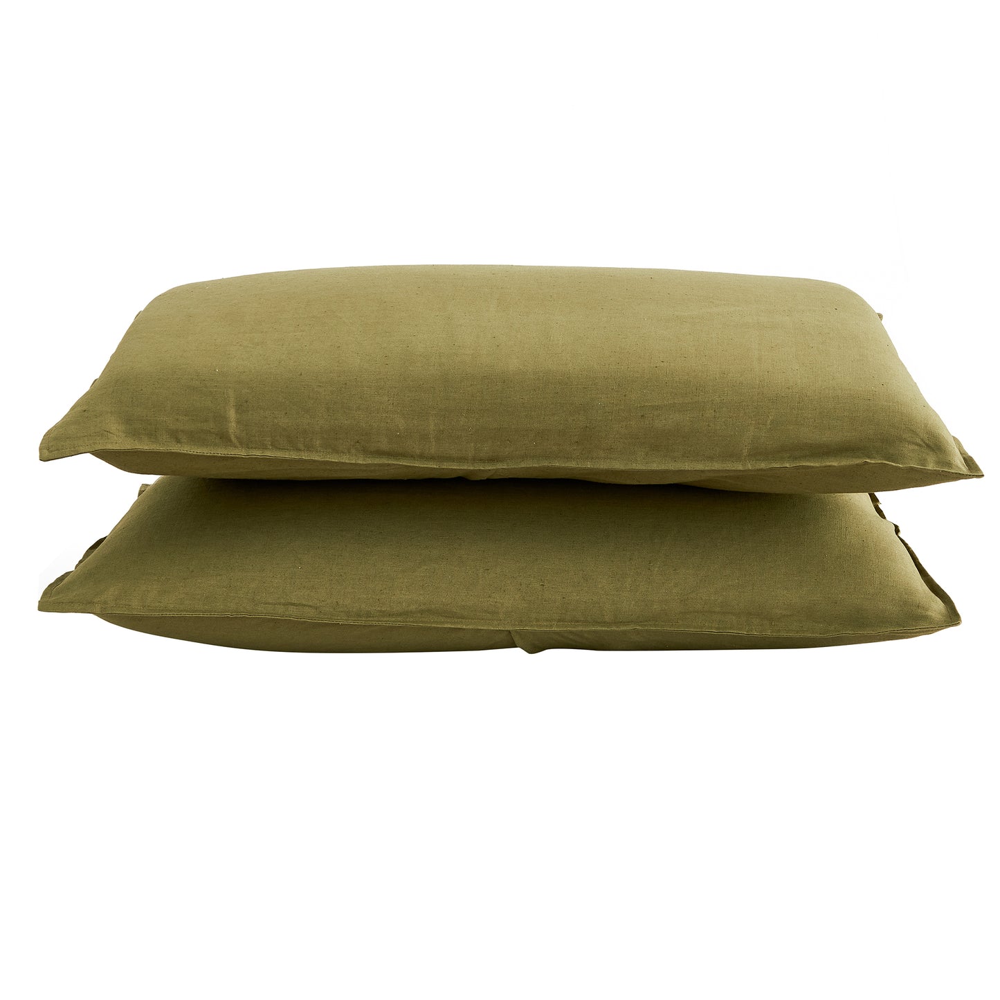 100% European Flax Linen Pillowcase Sham Set