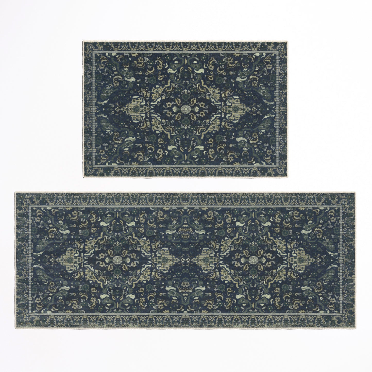 Ultra Soft Distressed Boho Inspired Machine Washable Area Rug