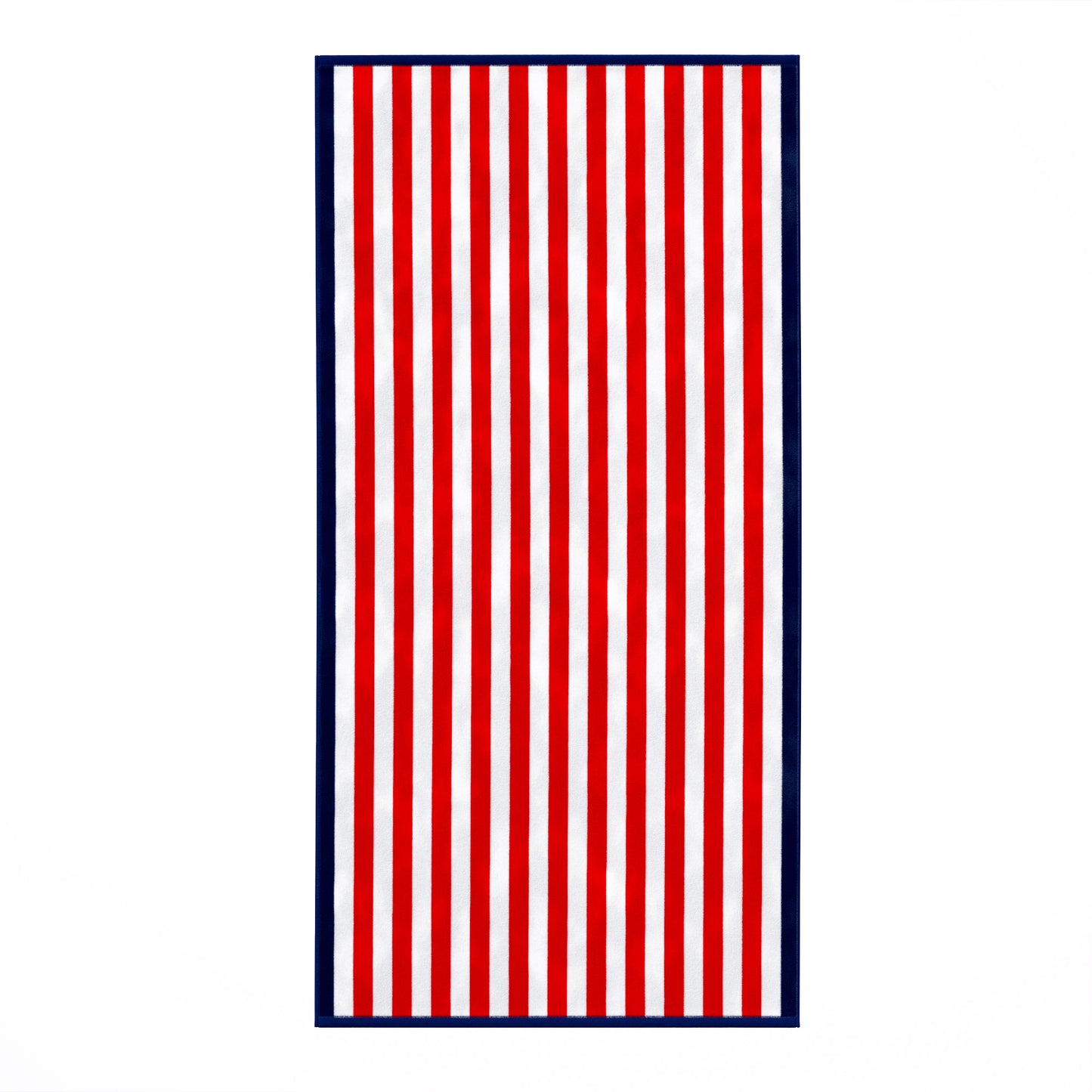Oversized Striped Border Cabana Beach Towel - Santa Cruz