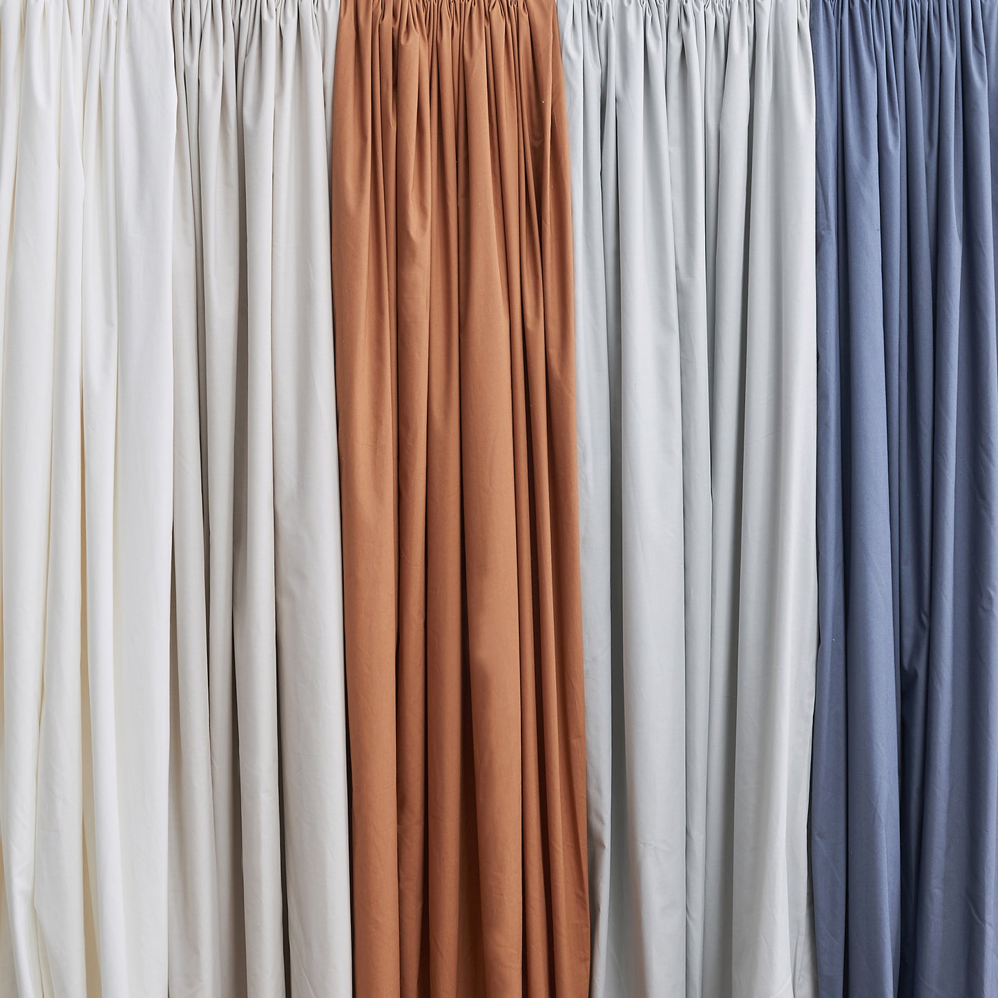 100% Pima Cotton Percale Pillowcase Sham Set