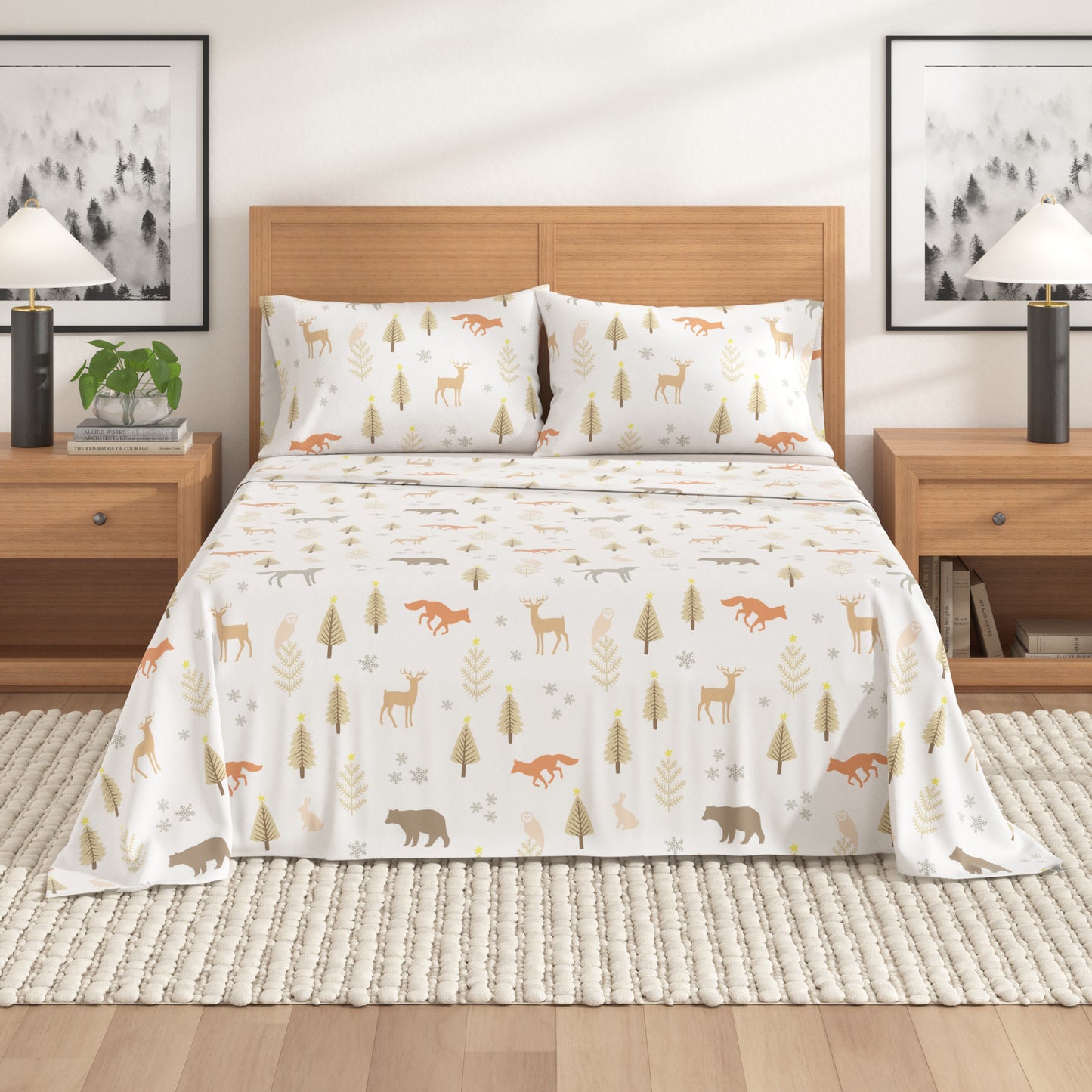 4-Piece Turkish Cotton Flannel Sheet - Stratton Collection
