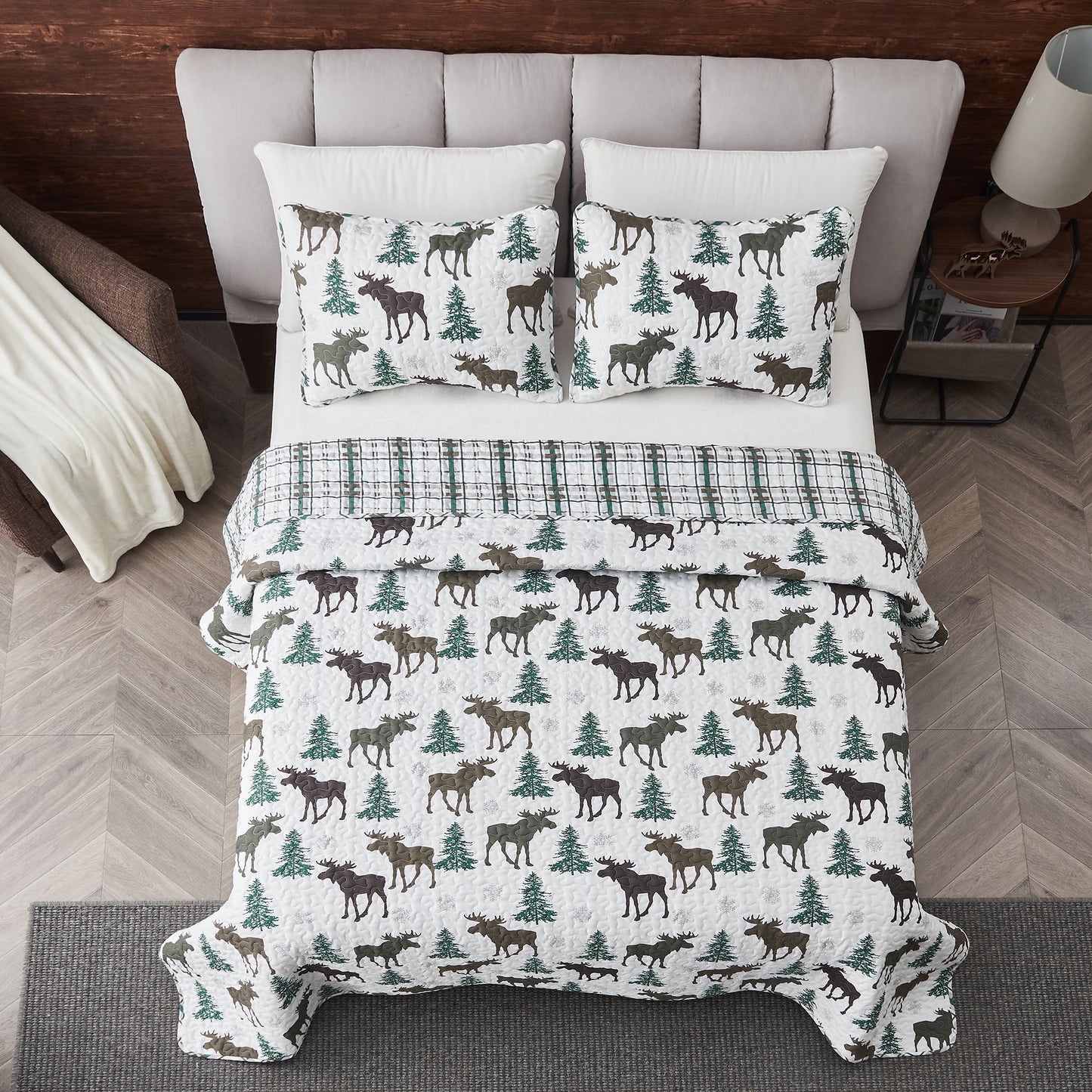 3-Piece Lodge Quilt - Wilderness Collection