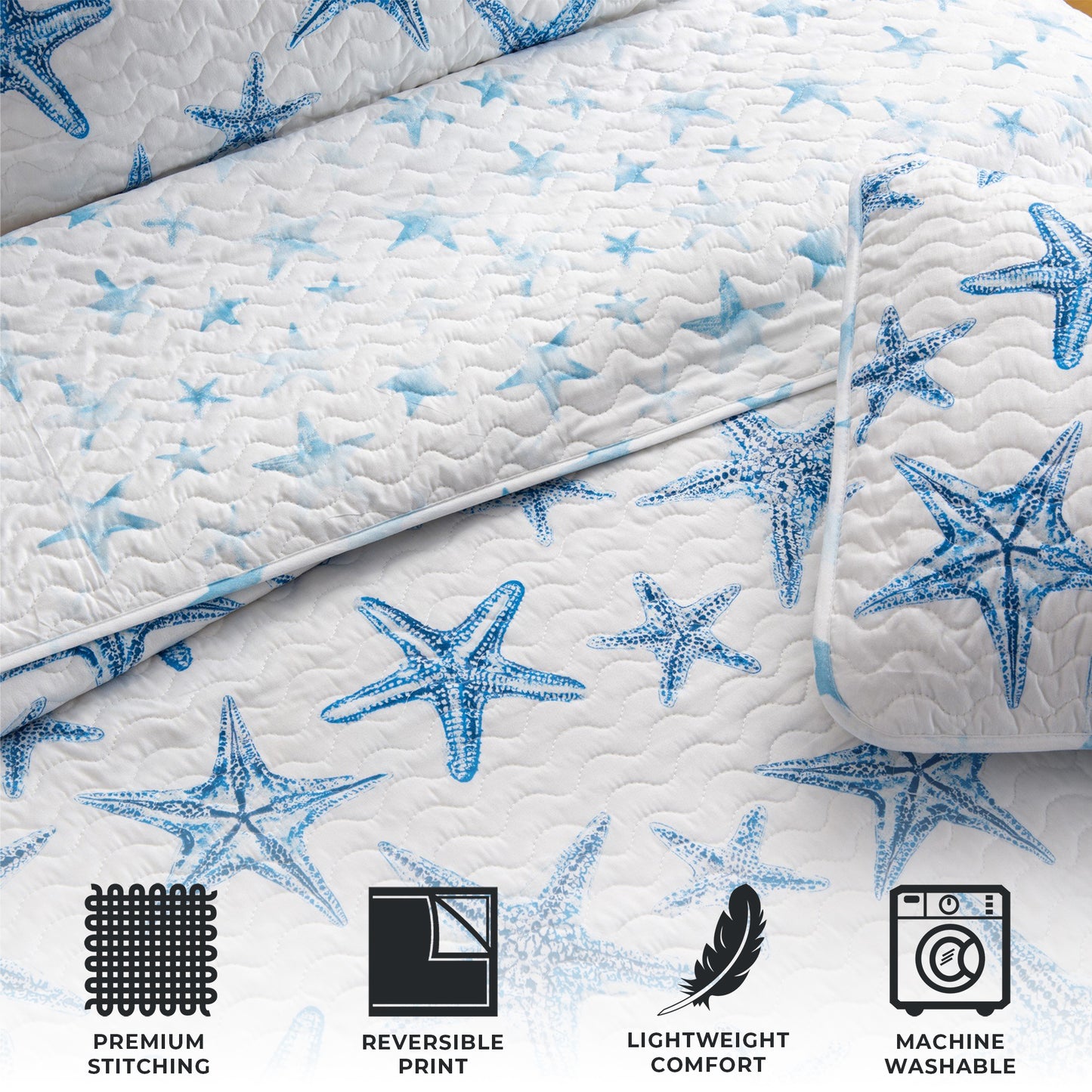 Trinidad Collection 3 Piece Quilt Set
