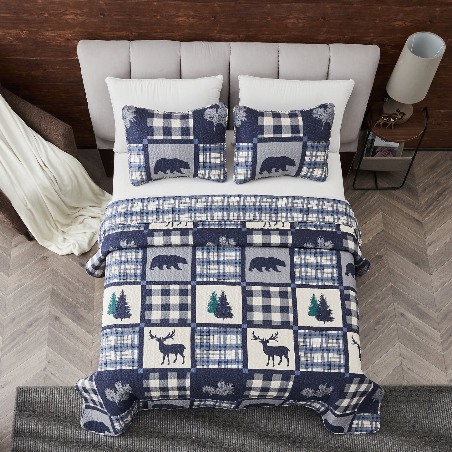 3-Piece Lodge Quilt - Stonehurst Collection