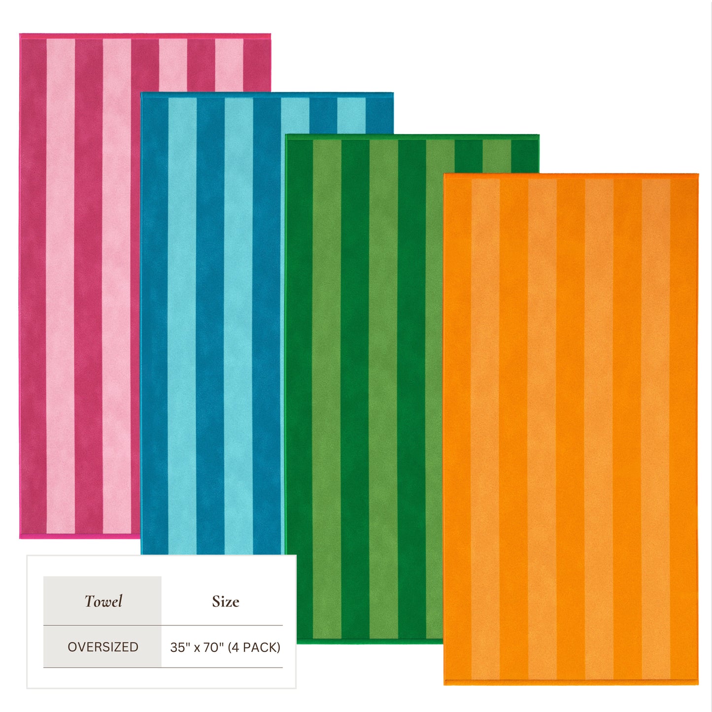 Cotton Cabana Beach Towel - Novia Collection